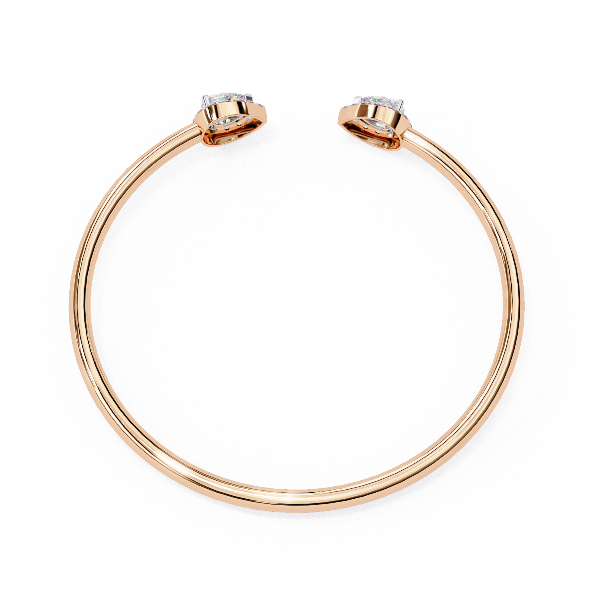 1.16 ct Lustrous Bloom Bracelet 9k