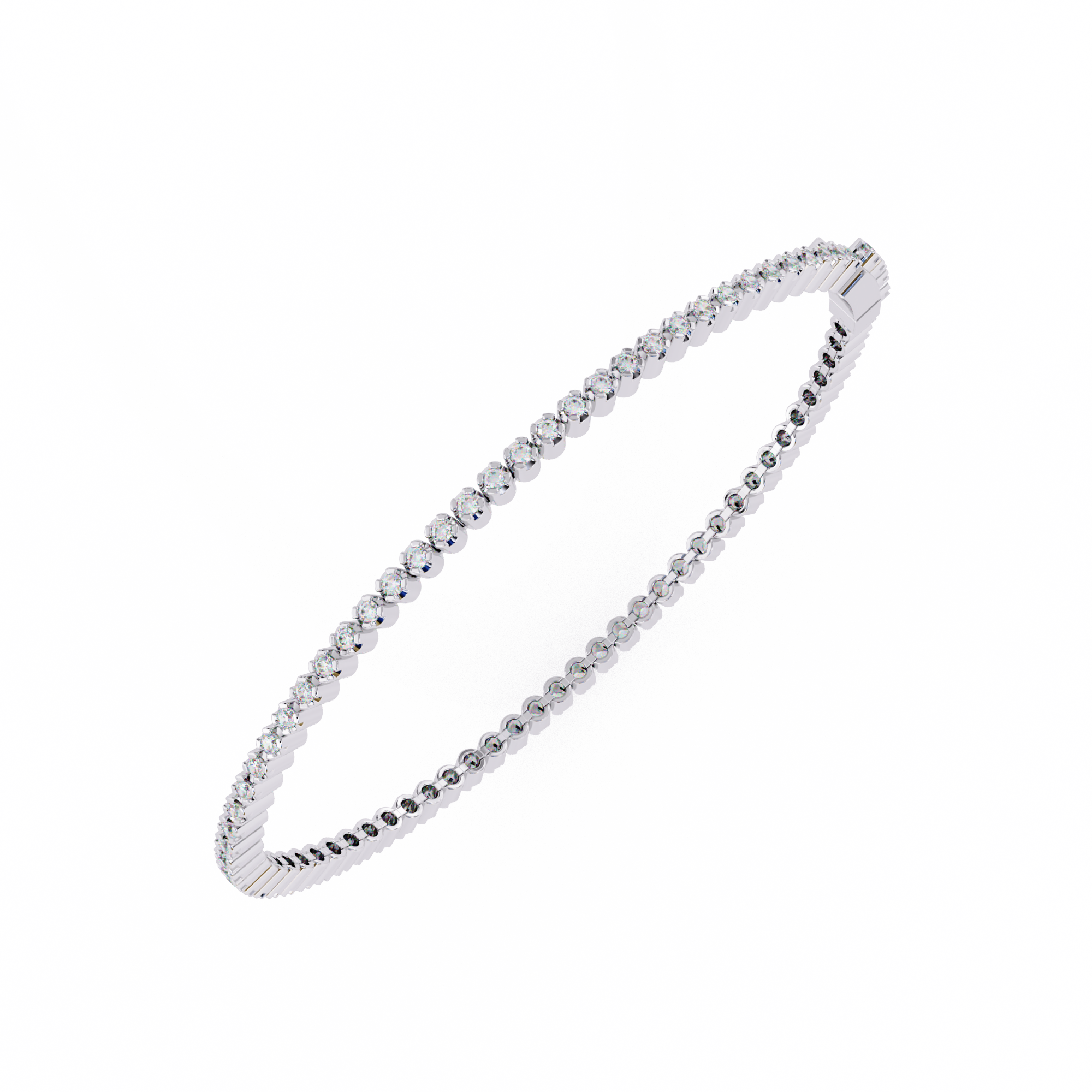 1.13 ct Gleaming Horizon Bracelet 9k