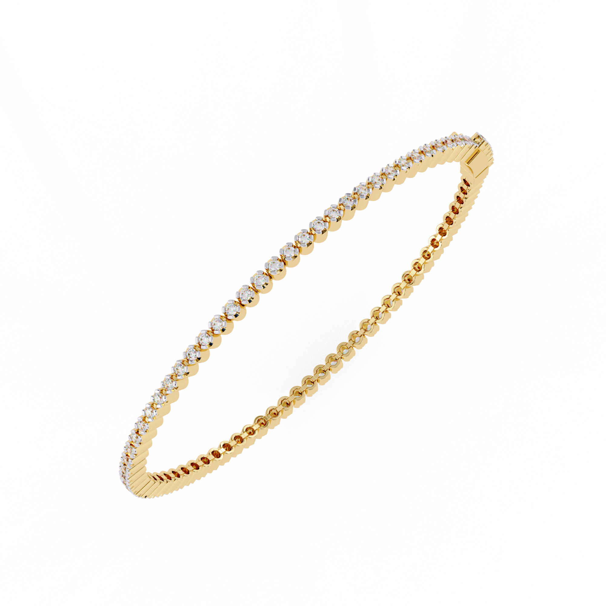 1.13 ct Gleaming Horizon Bracelet 9k