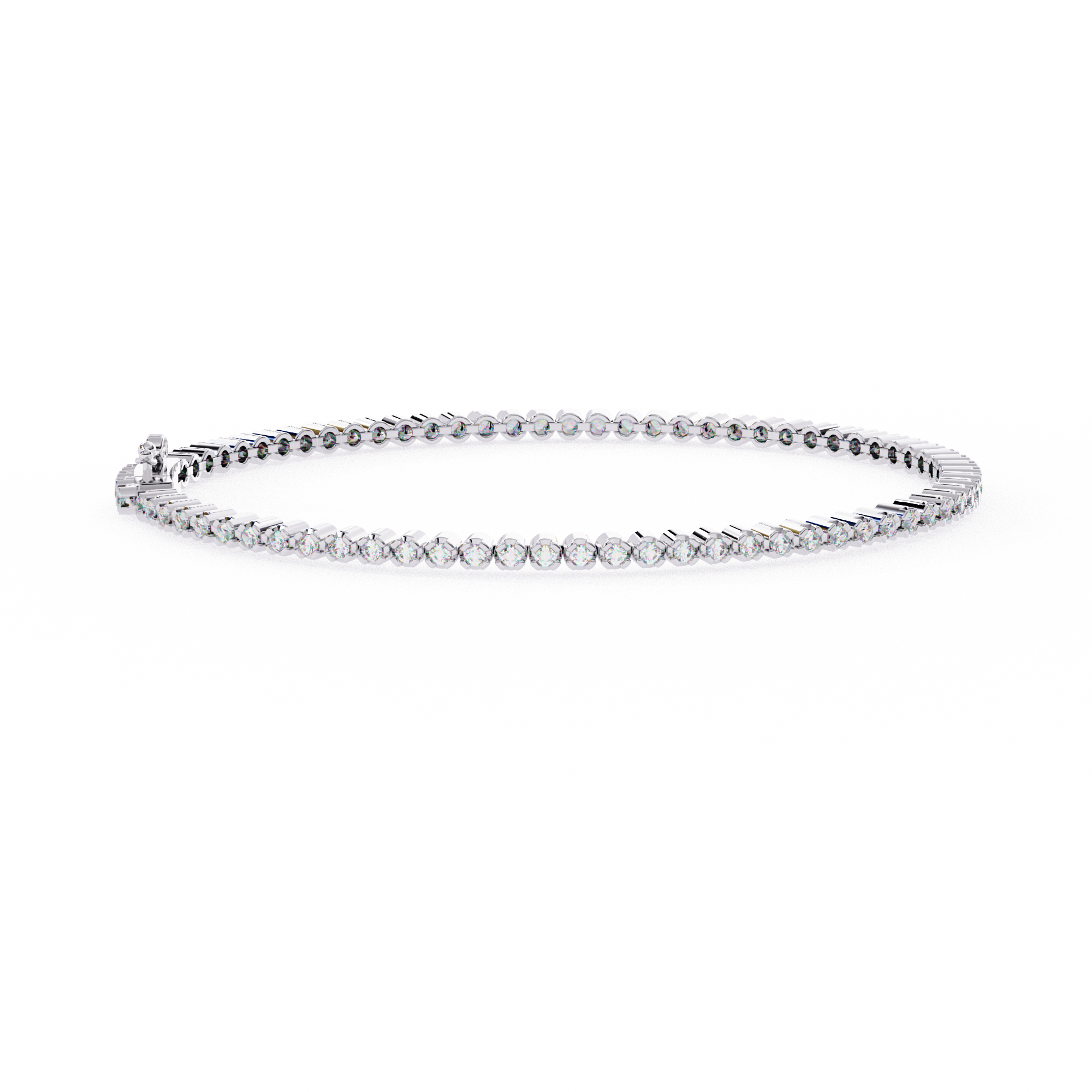 1.13 ct Gleaming Horizon Bracelet 9k