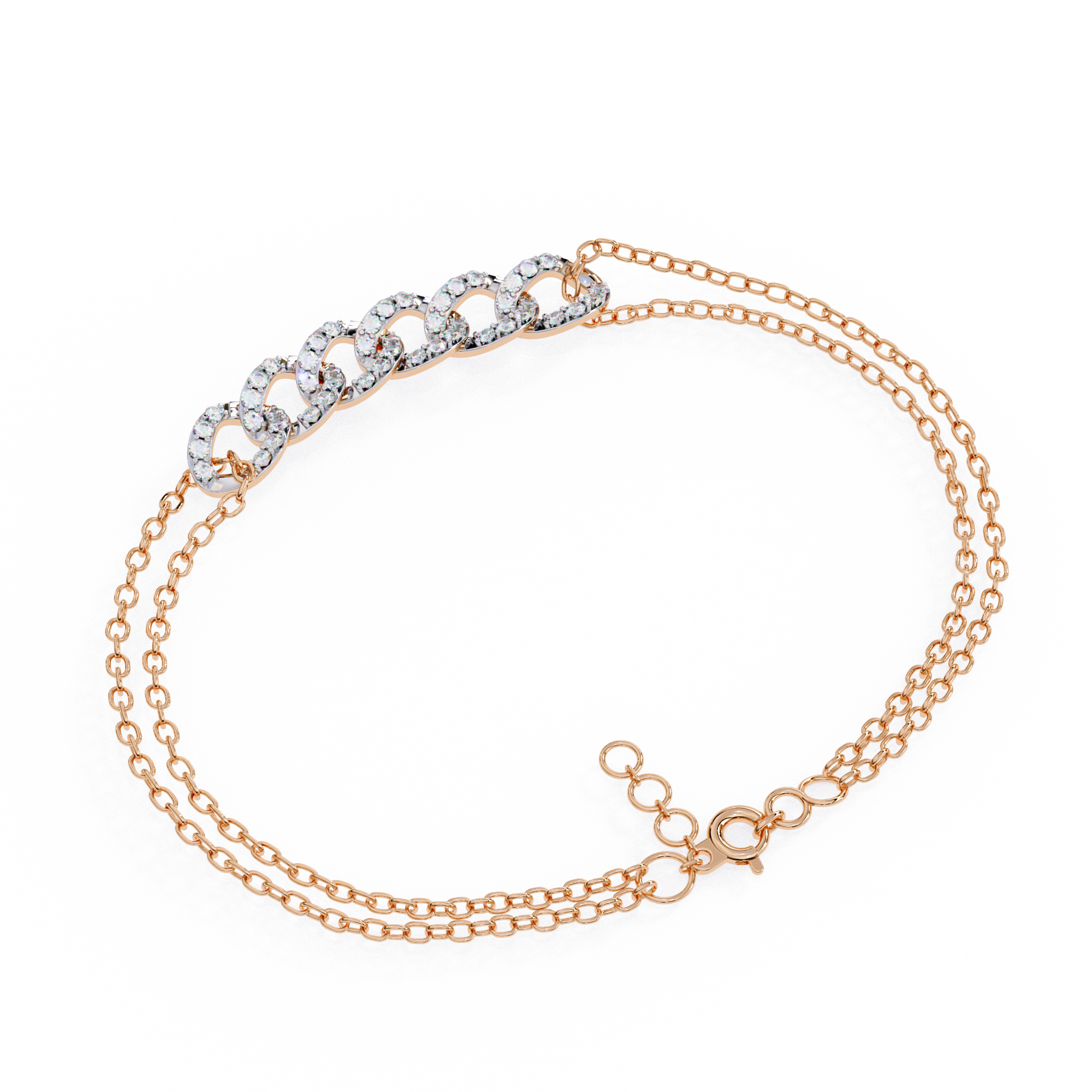 0.29 ct Ethereal Light Bracelet 9k