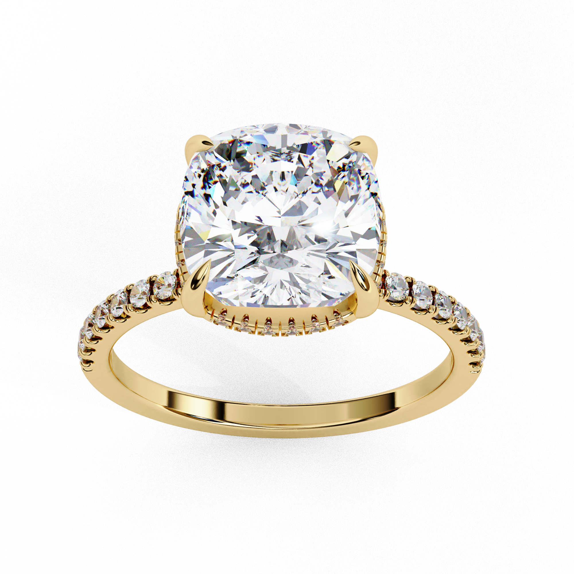 3.53 ct Majestic Aura Ring 9k