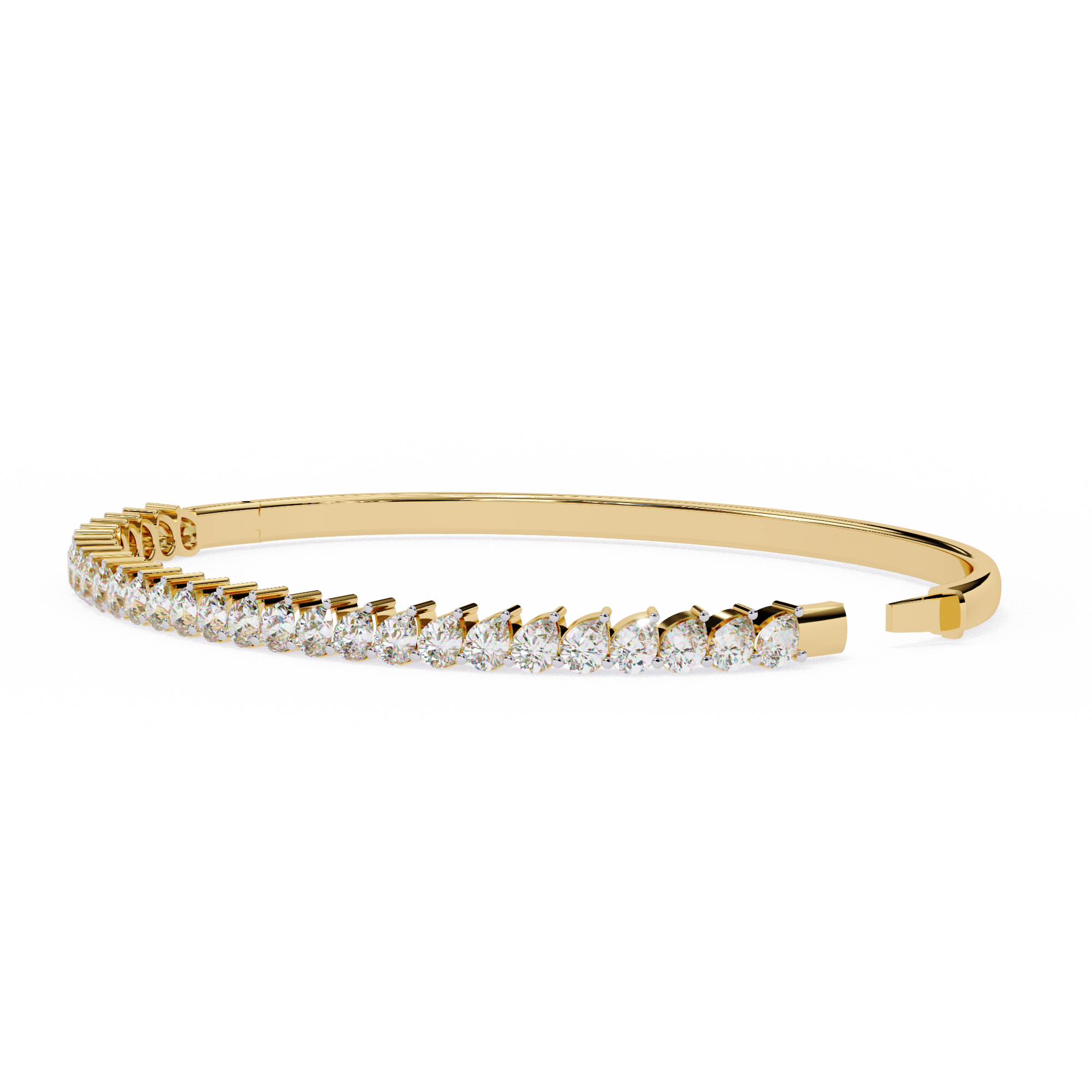 4.06 ct Aurora Flow Bracelet