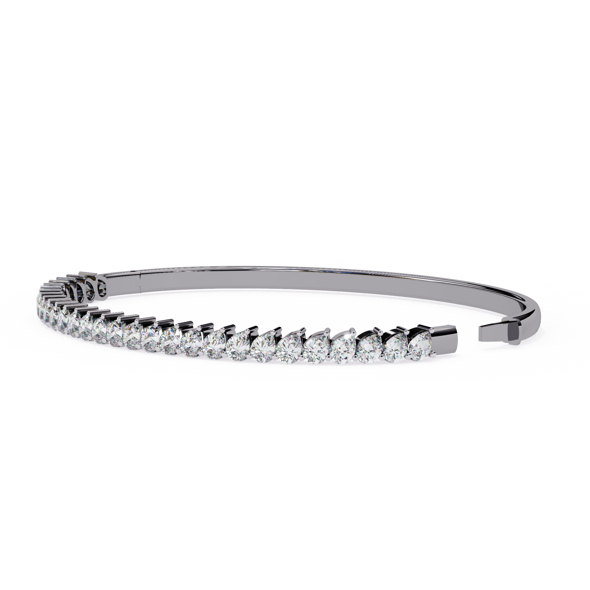 4.06 ct Aurora Flow Bracelet 9k
