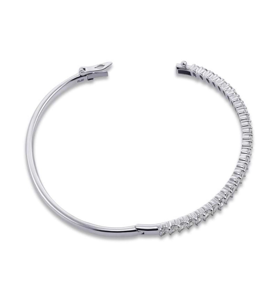4.06 ct Aurora Flow Bracelet 9k