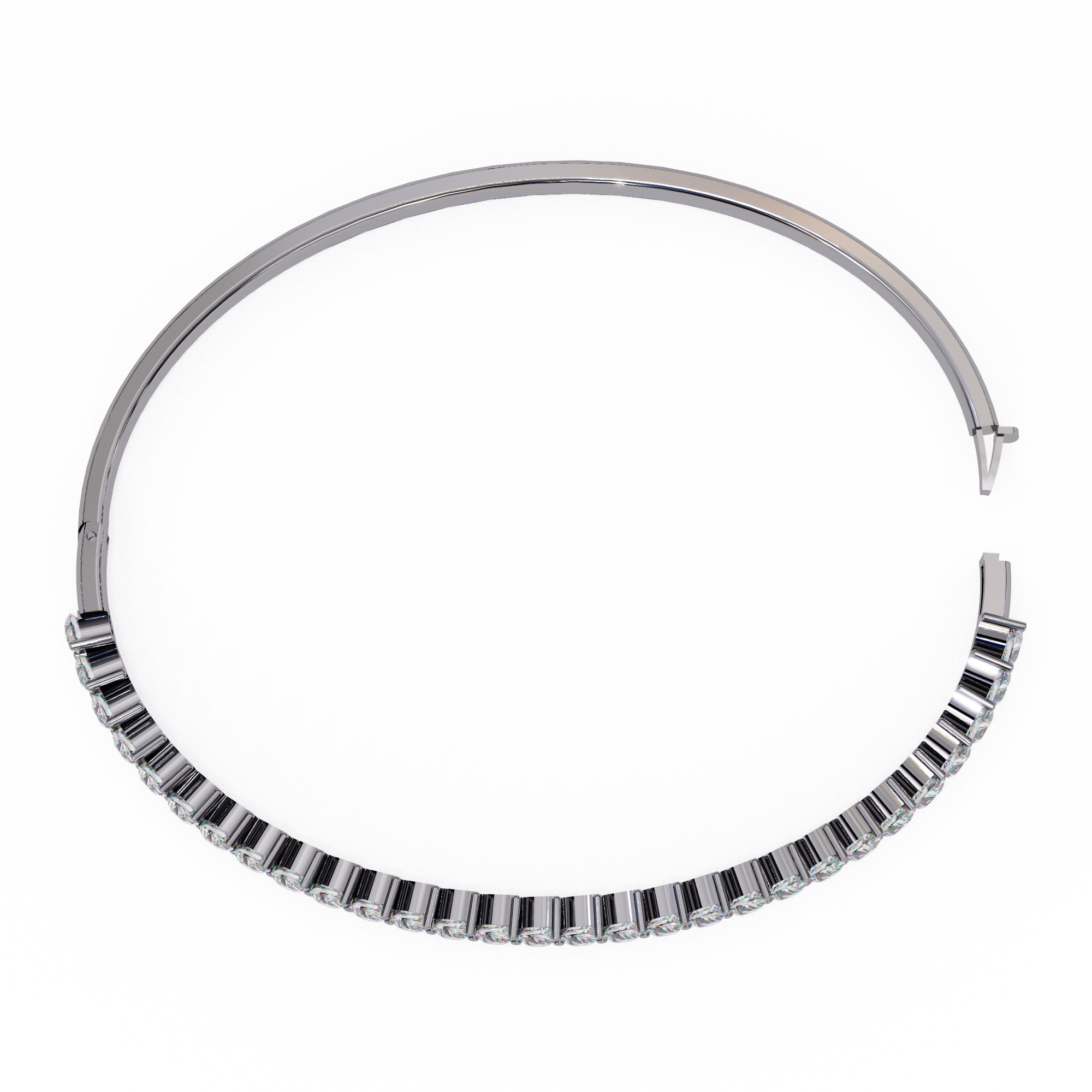 4.06 ct Aurora Flow Bracelet