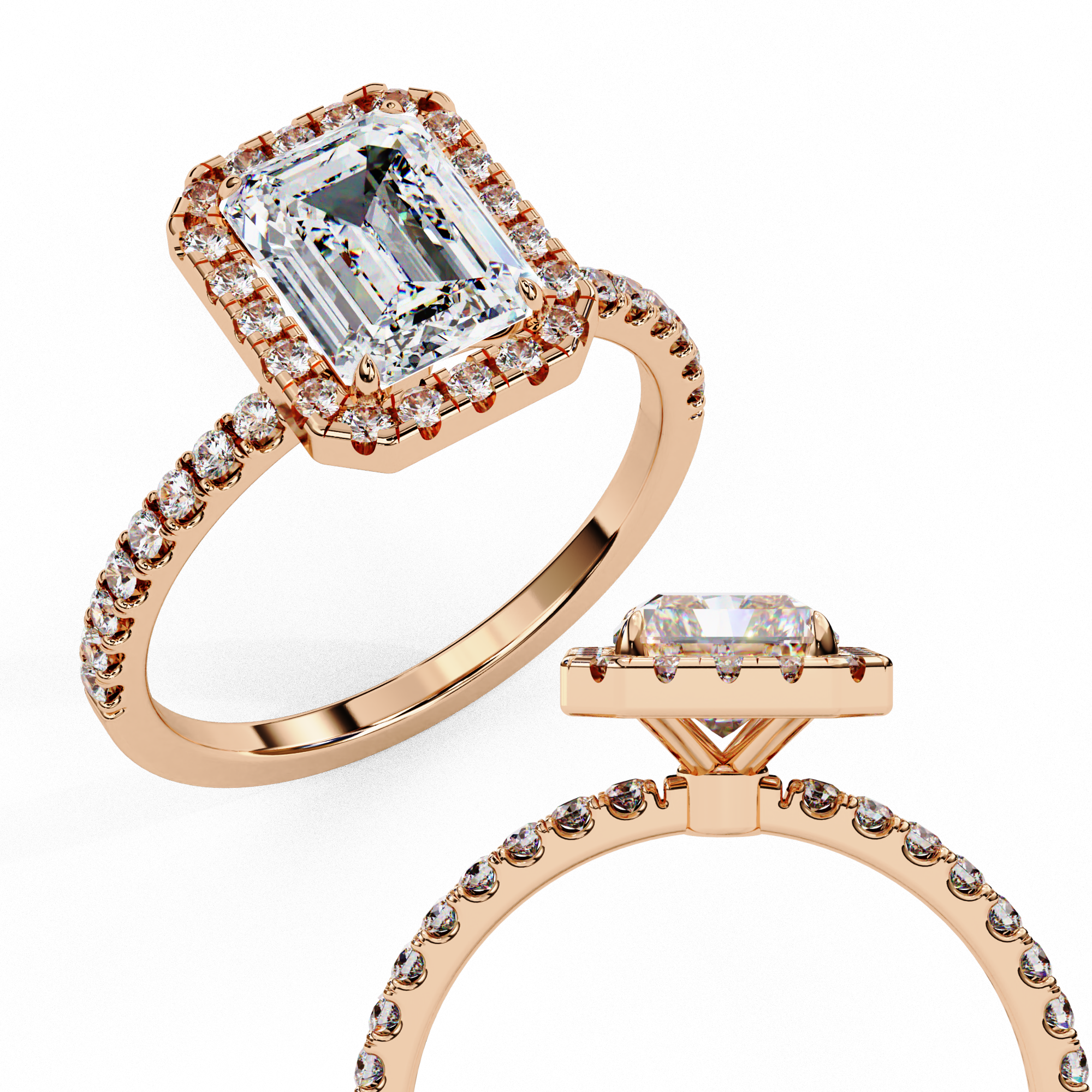 2.01 ct Verdant Sphere Ring 9k