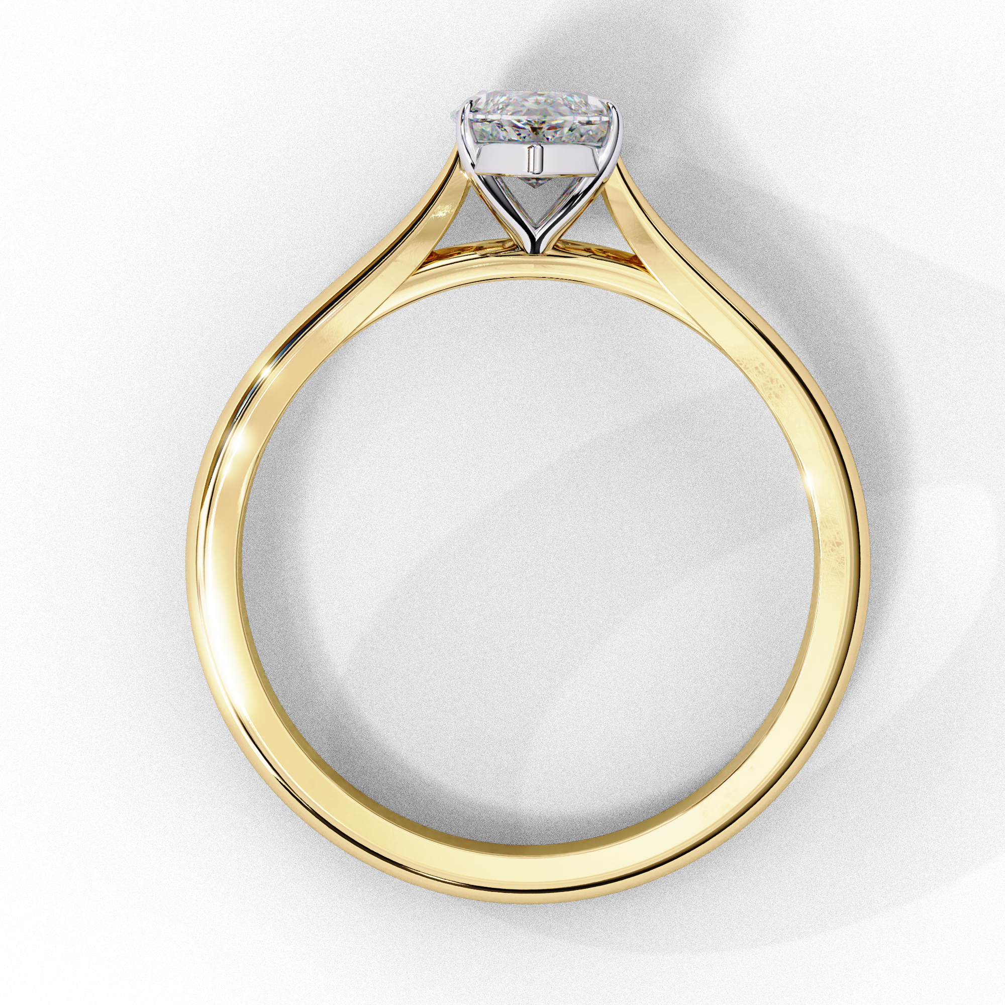 3.00 ct Marquise Grandeur Ring 9k