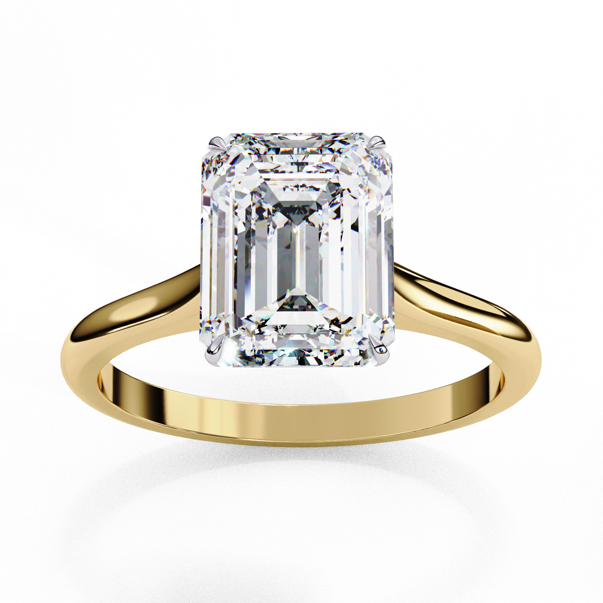 2.56 ct Emerald Majesty Ring 9k