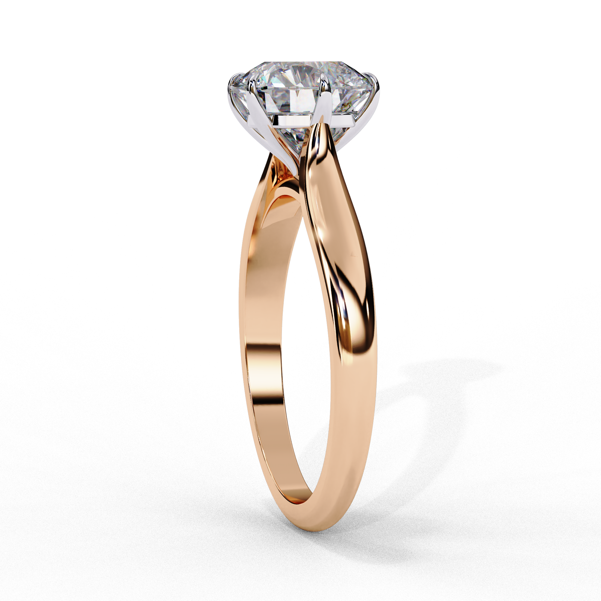 1.92 ct Dazzling Round Ring 9k