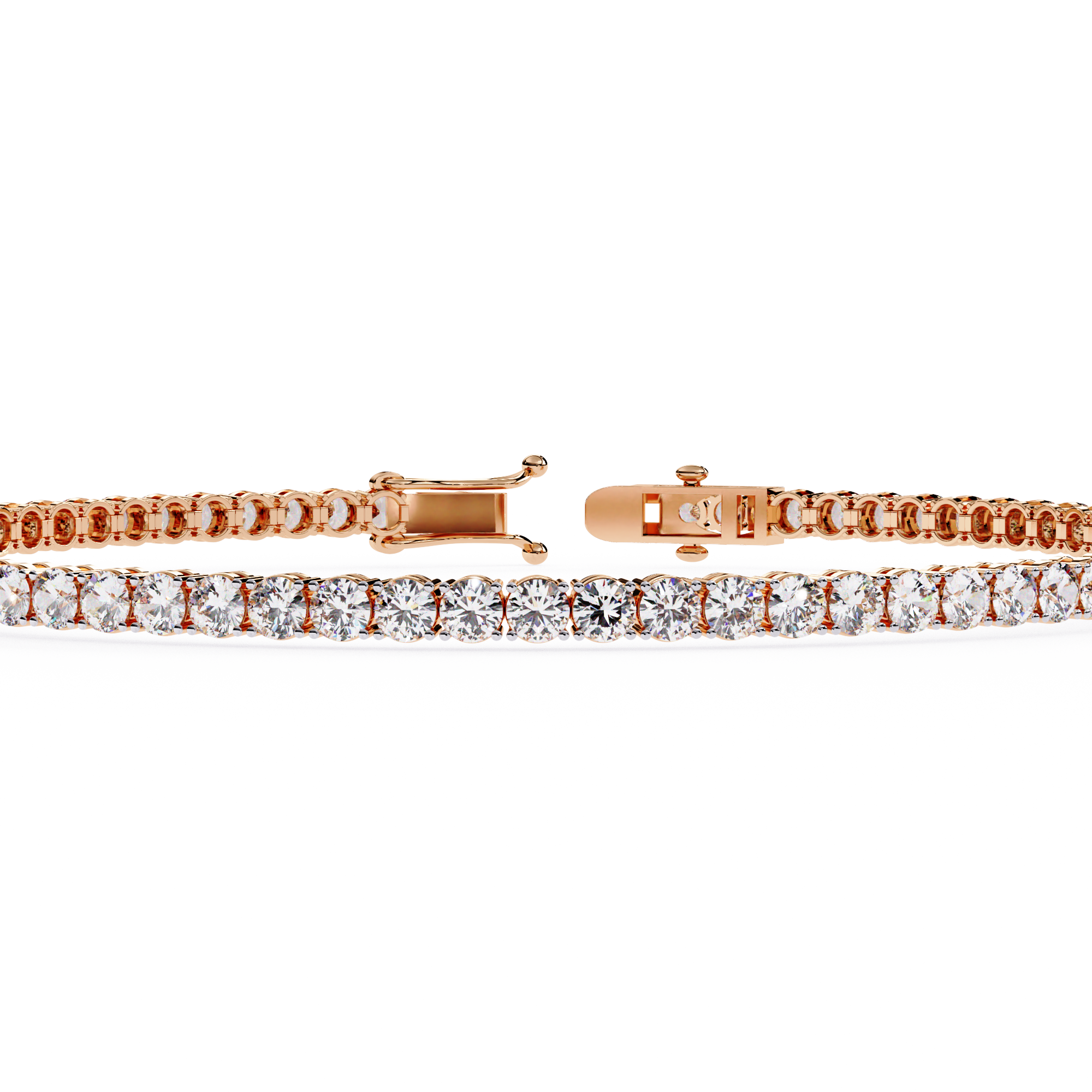 3.89 CT IMPERIAL ROW BRACELET