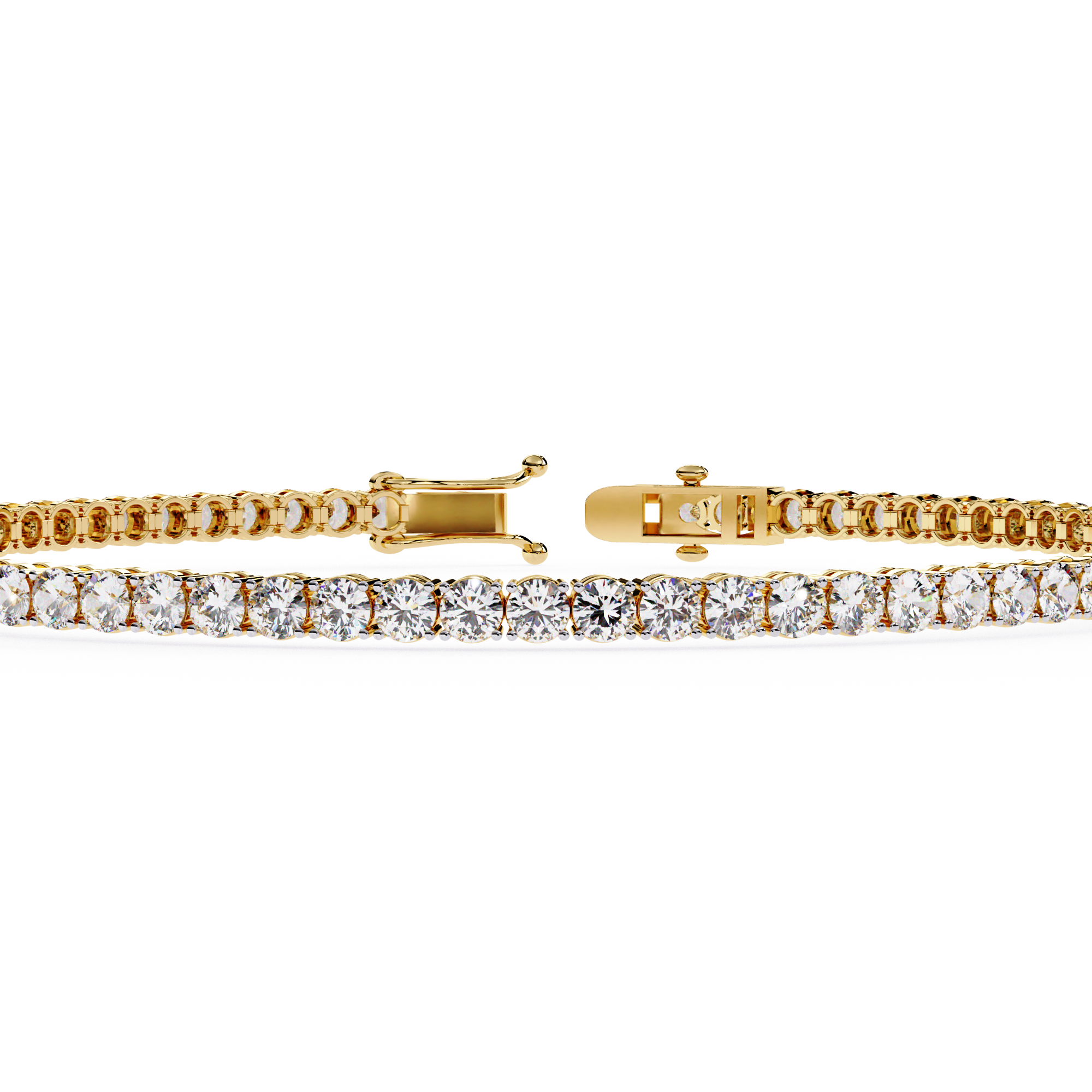 3.89 CT IMPERIAL ROW BRACELET
