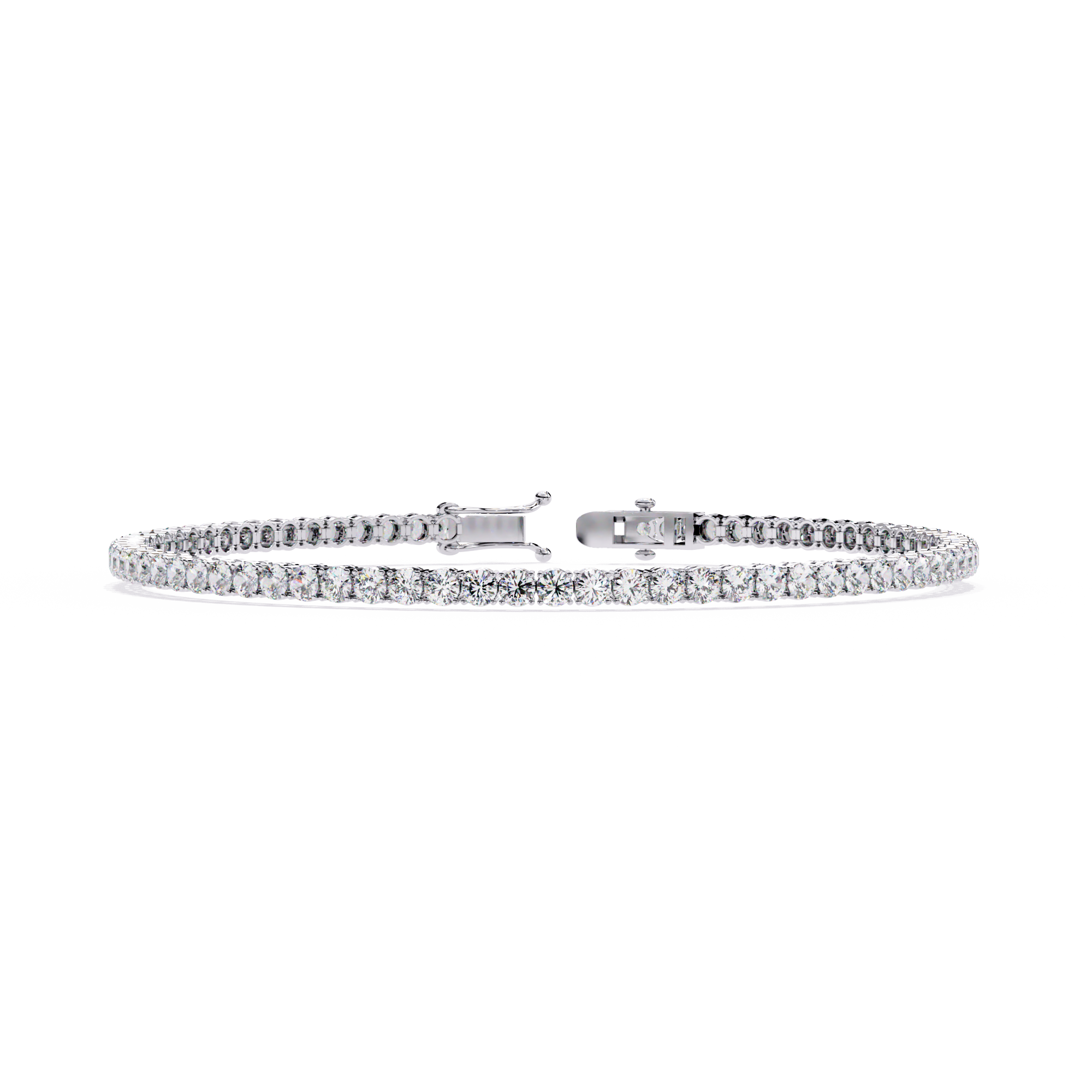 3.89 CT IMPERIAL ROW BRACELET