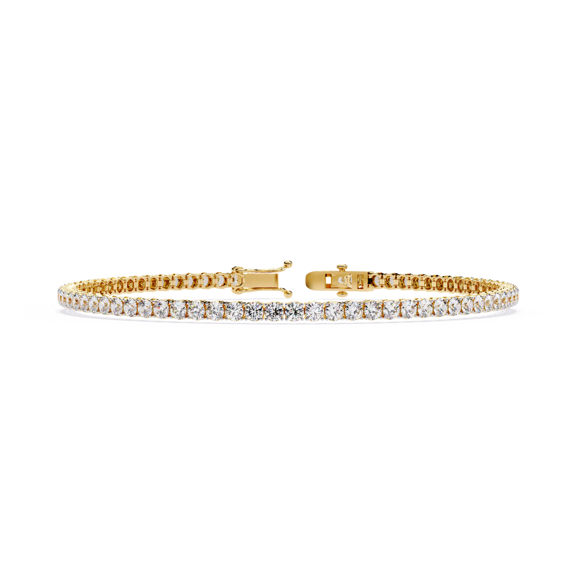 3.89 CT IMPERIAL ROW BRACELET