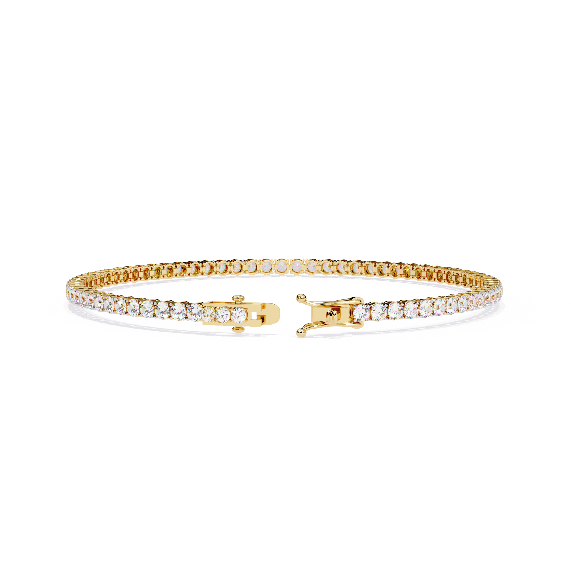3.89 CT IMPERIAL ROW BRACELET
