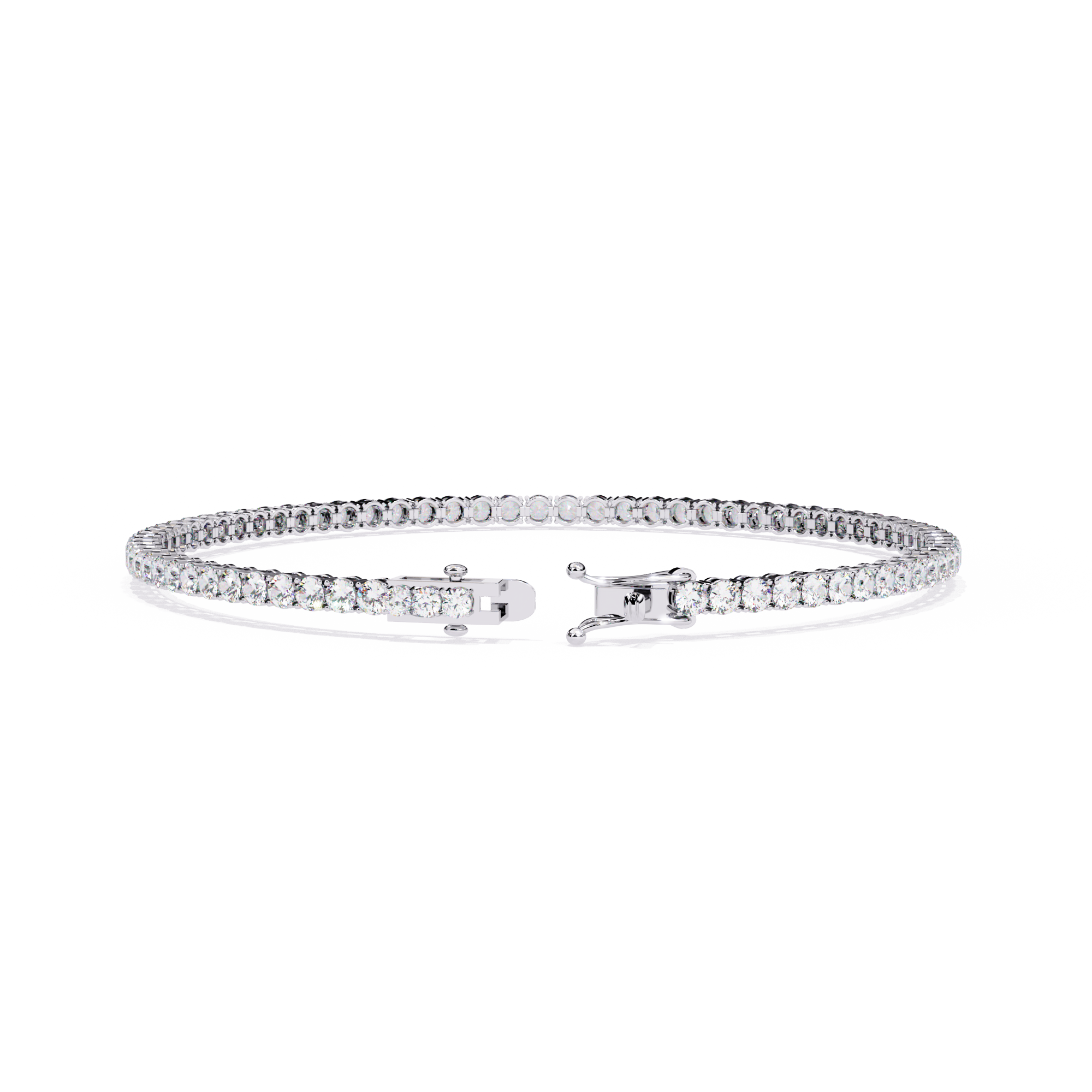 3.89 CT IMPERIAL ROW BRACELET