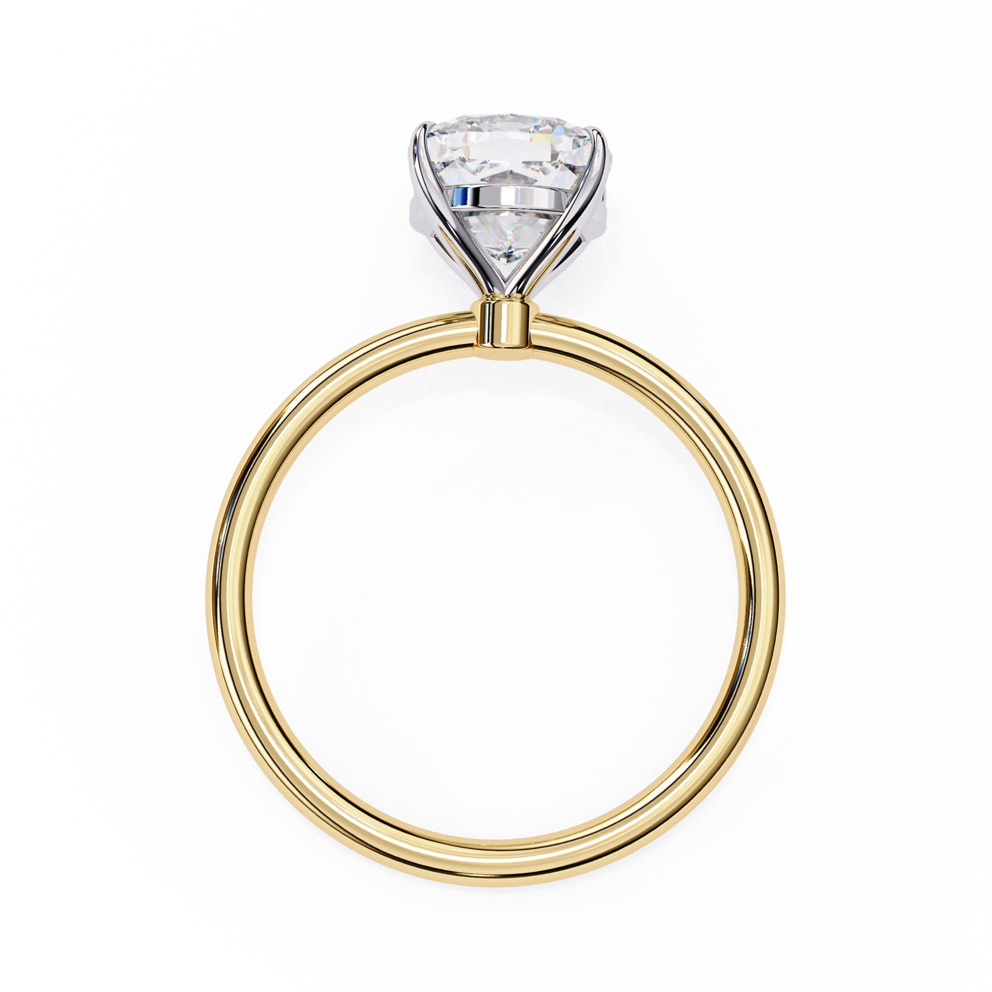 2.65 ct Regalia Prism Ring 9k