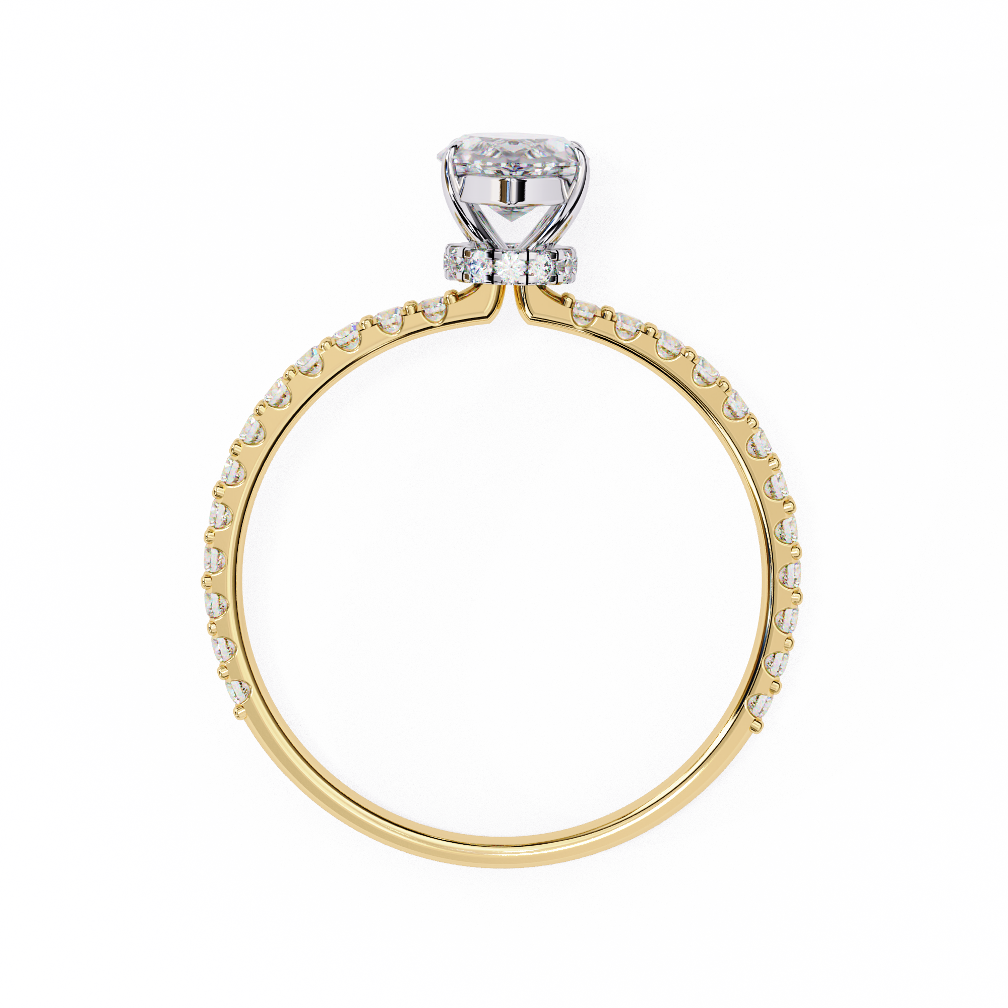 1.11 ct Elysian Whisper Ring 9k