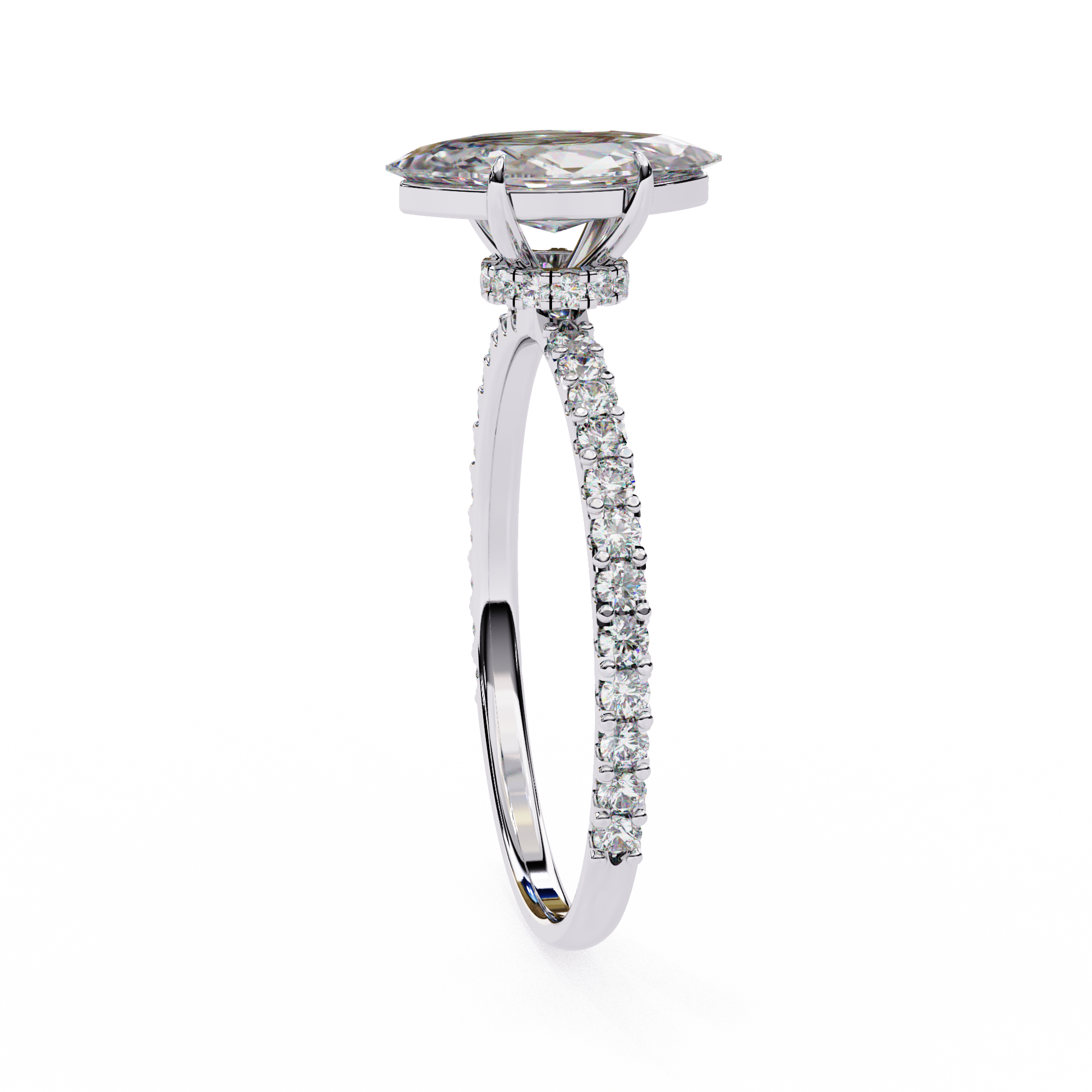 1.11 ct Elysian Whisper Ring 9k