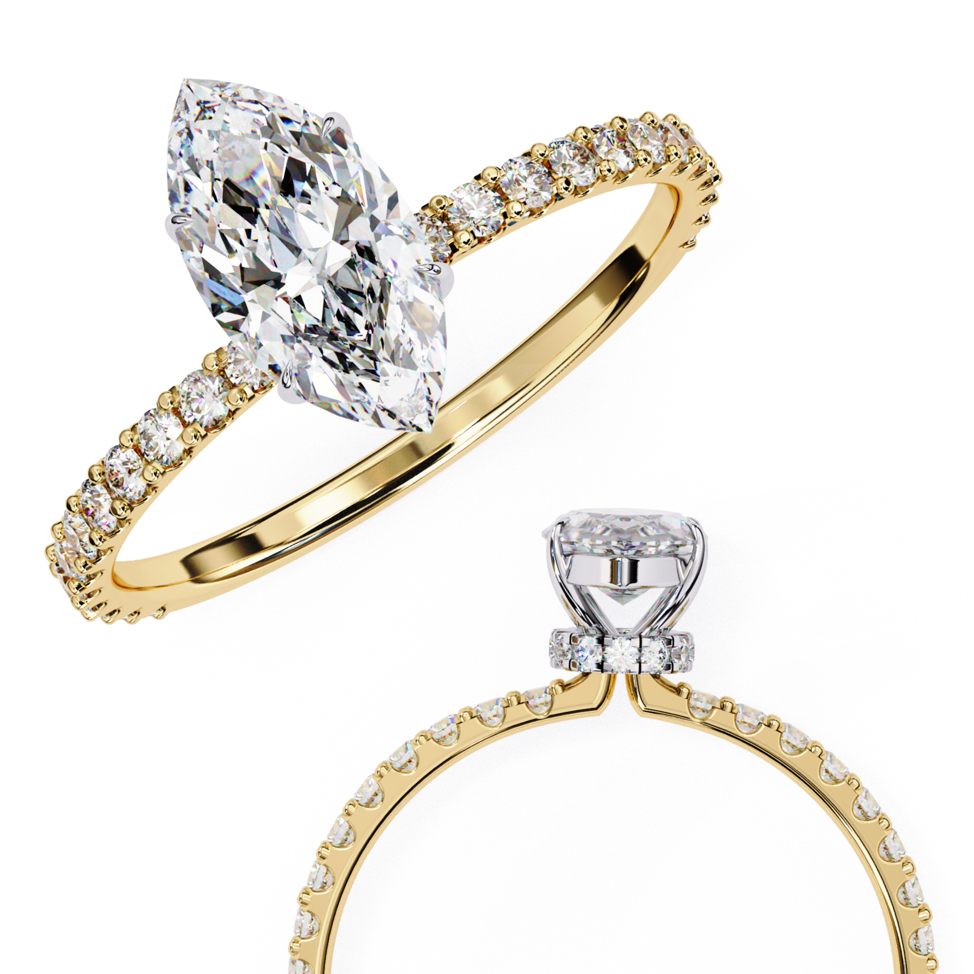 1.11 ct Elysian Whisper Ring 9k