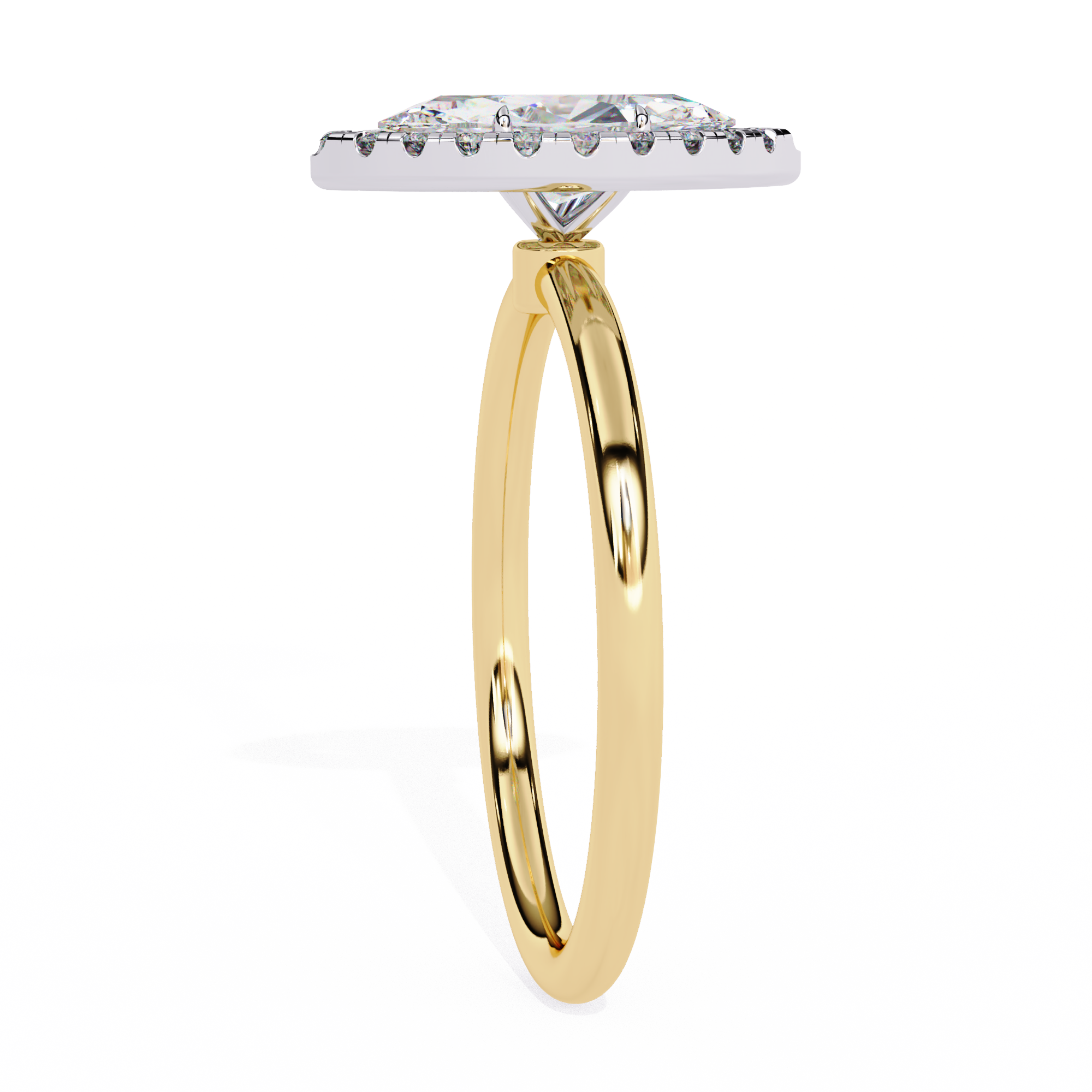 0.98 ct Twilight Veil Ring 9k
