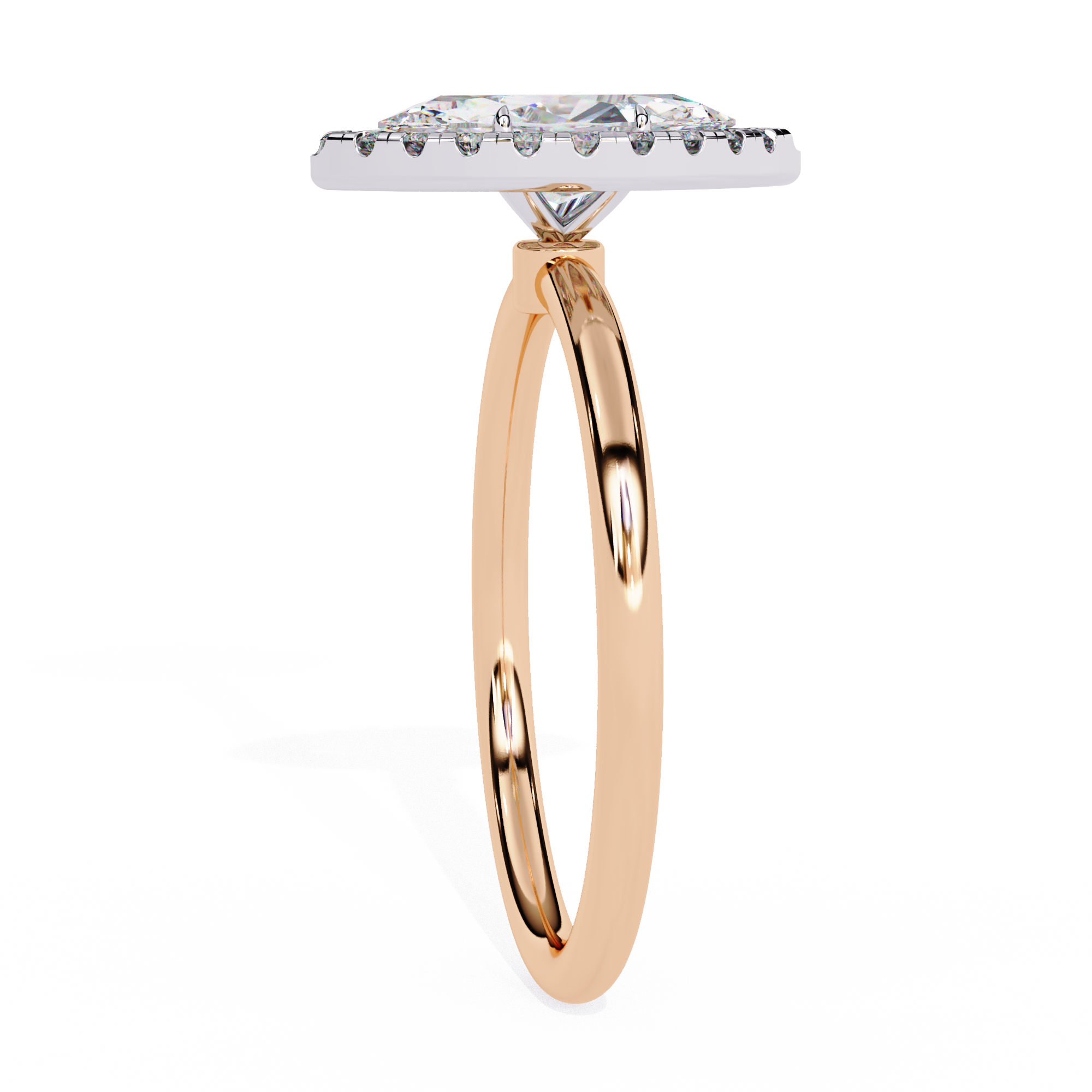 0.98 ct Twilight Veil Ring 9k