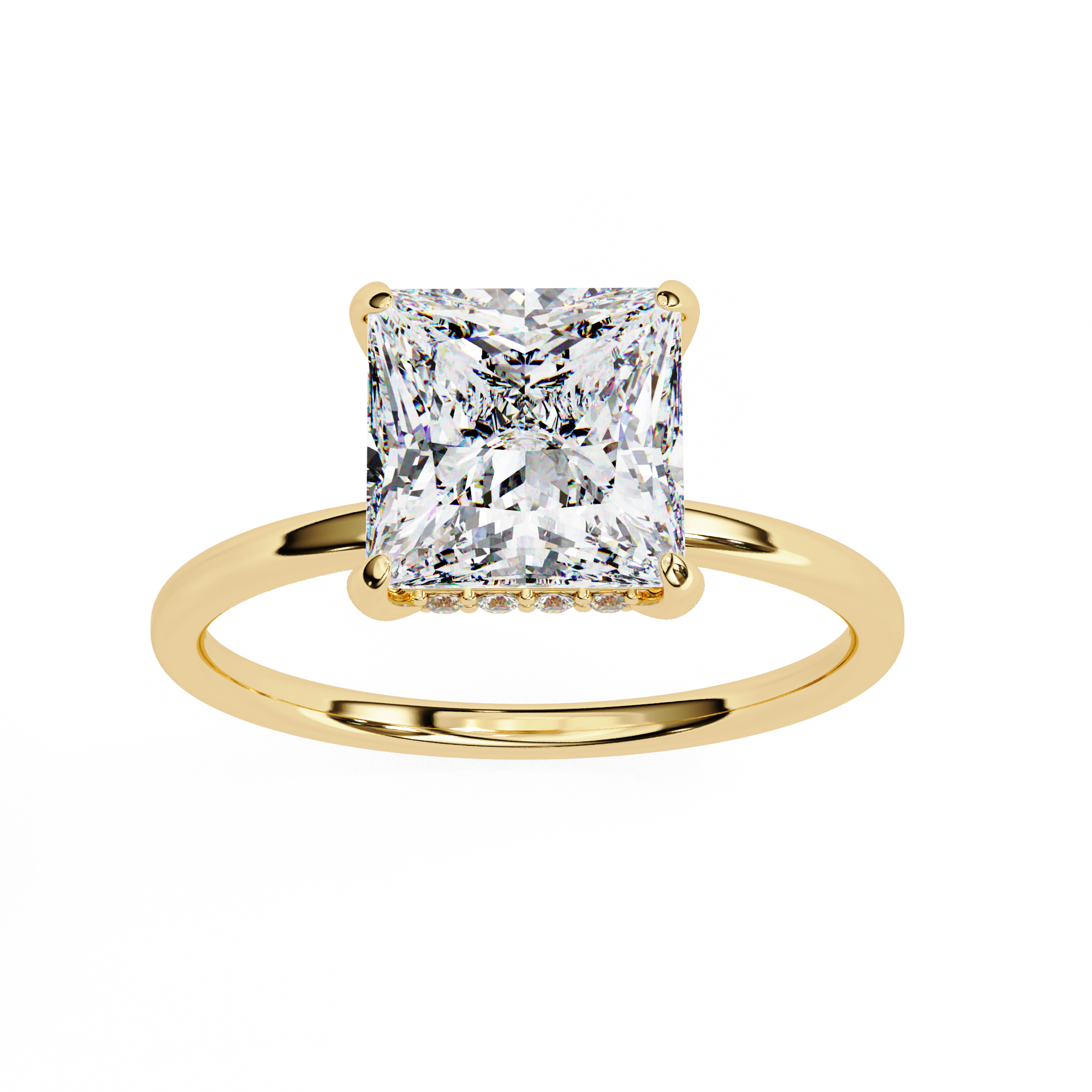 2.36 ct Golden Mirage Ring 9k