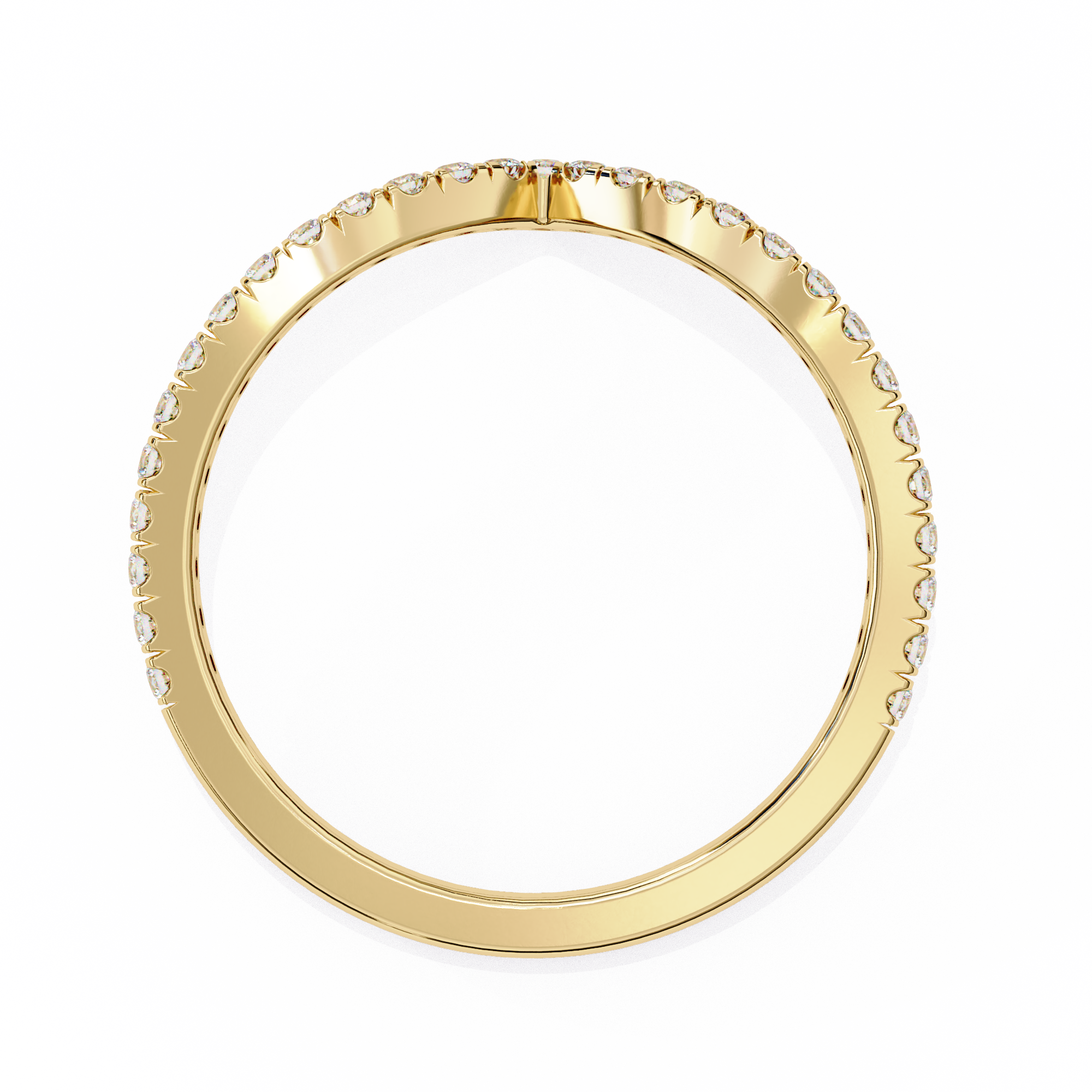 0.24 ct Gleaming Eternity Band 9k
