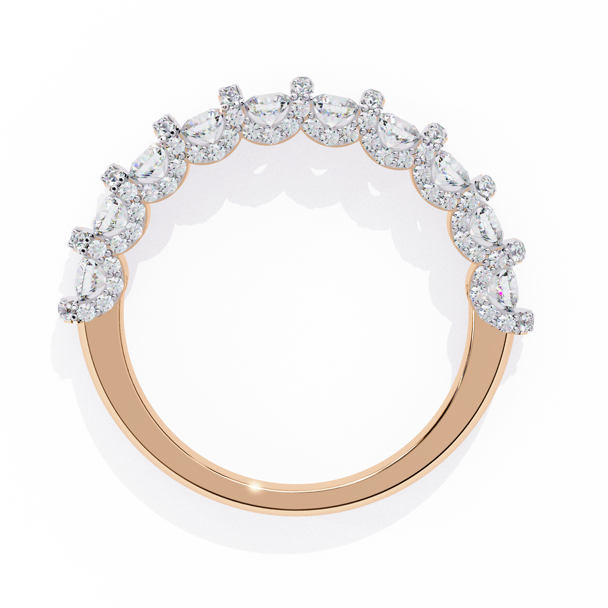 0.93 ct Infinite Glow Band 9k