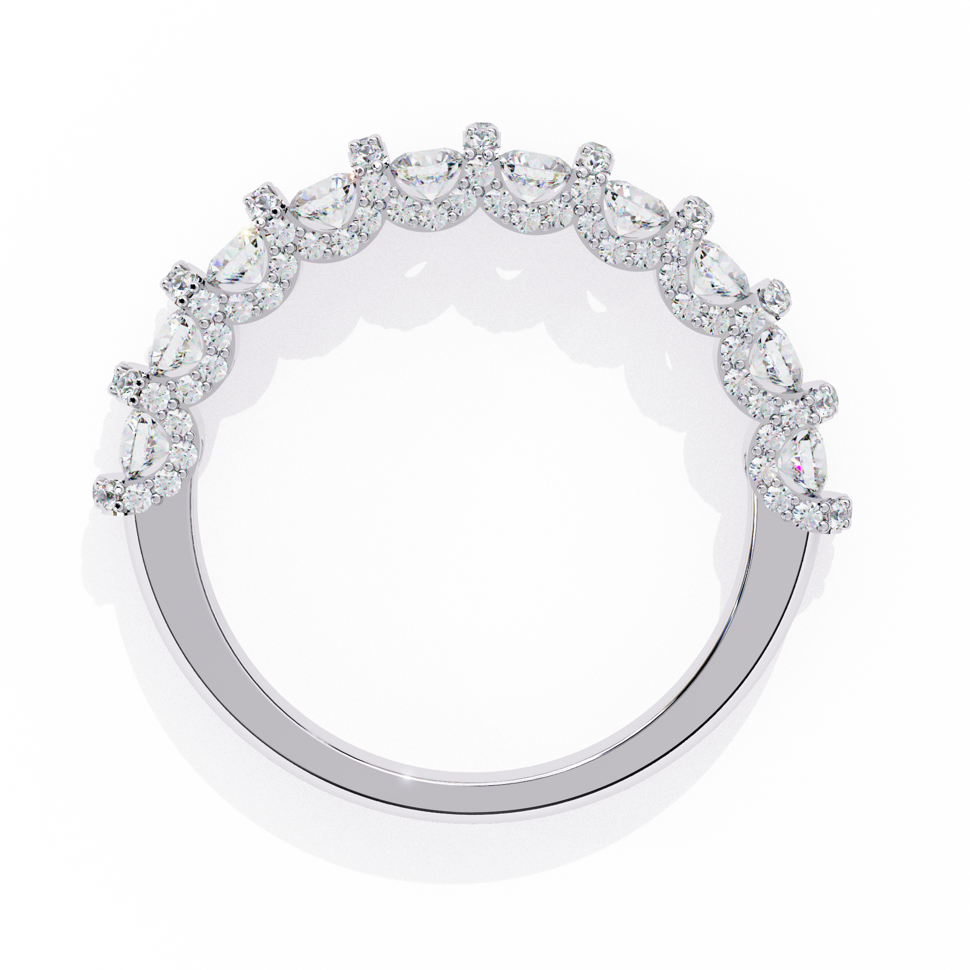 0.93 ct Infinite Glow Band 9k