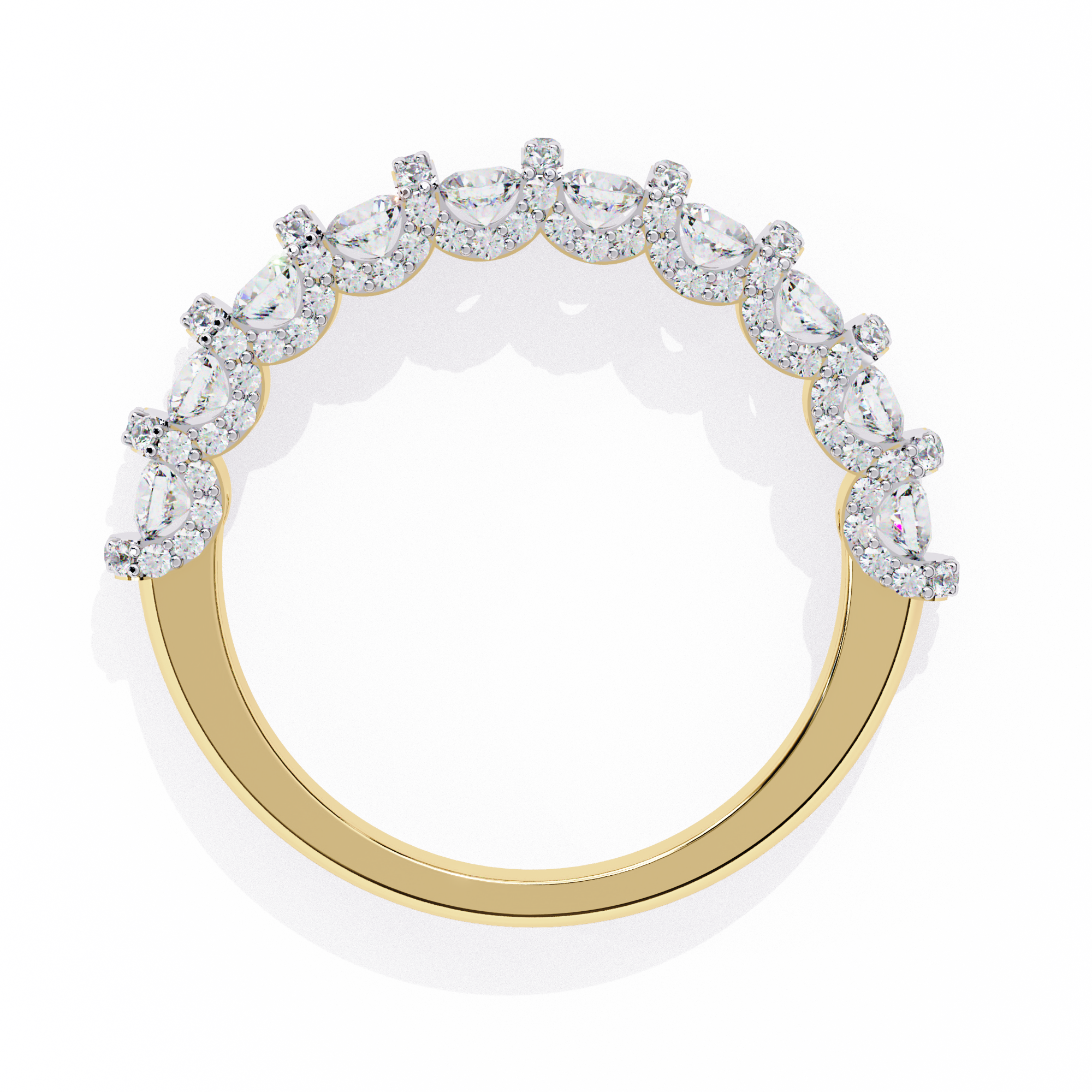 0.93 ct Infinite Glow Band 9k