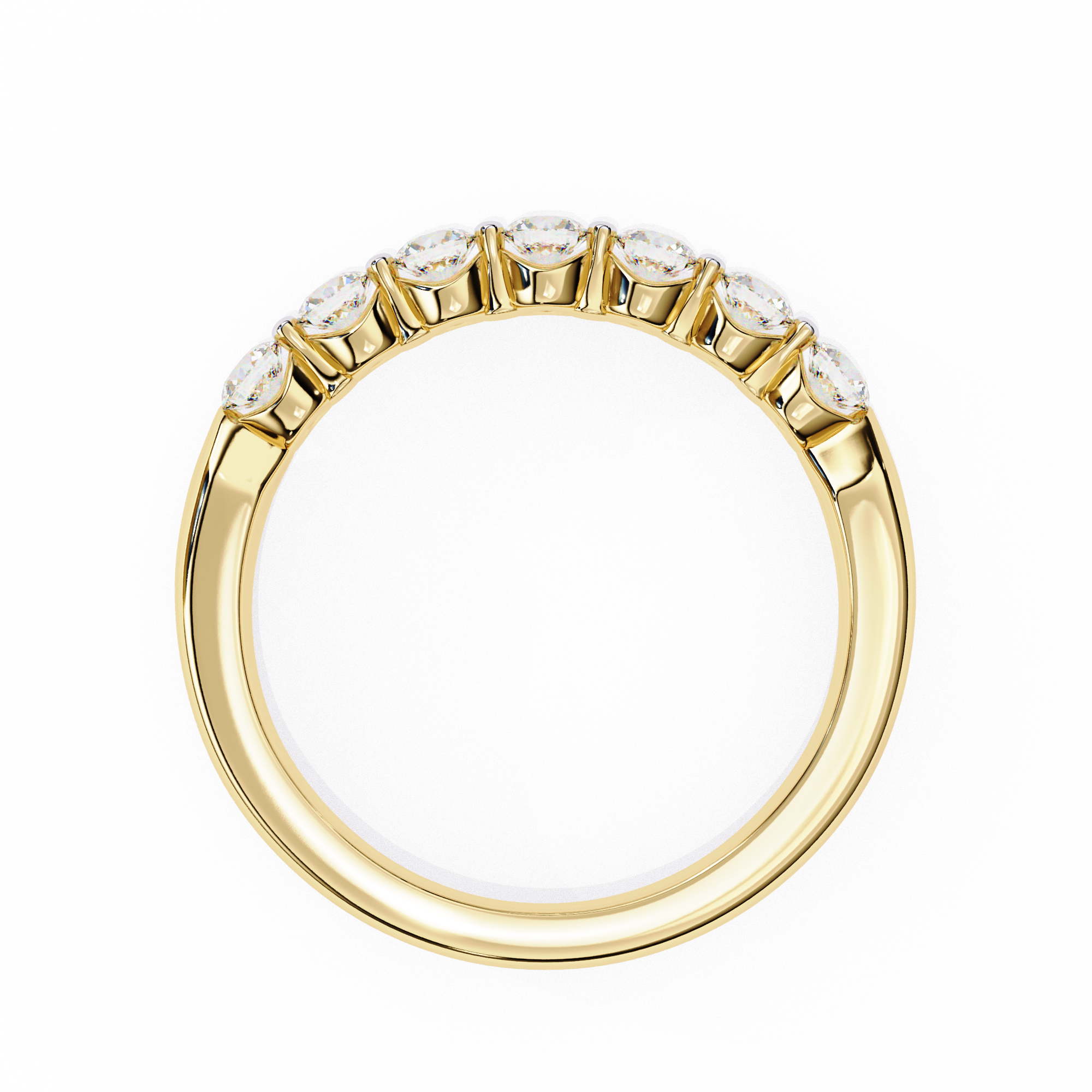 0.52 ct Harmony Circle Band 9k