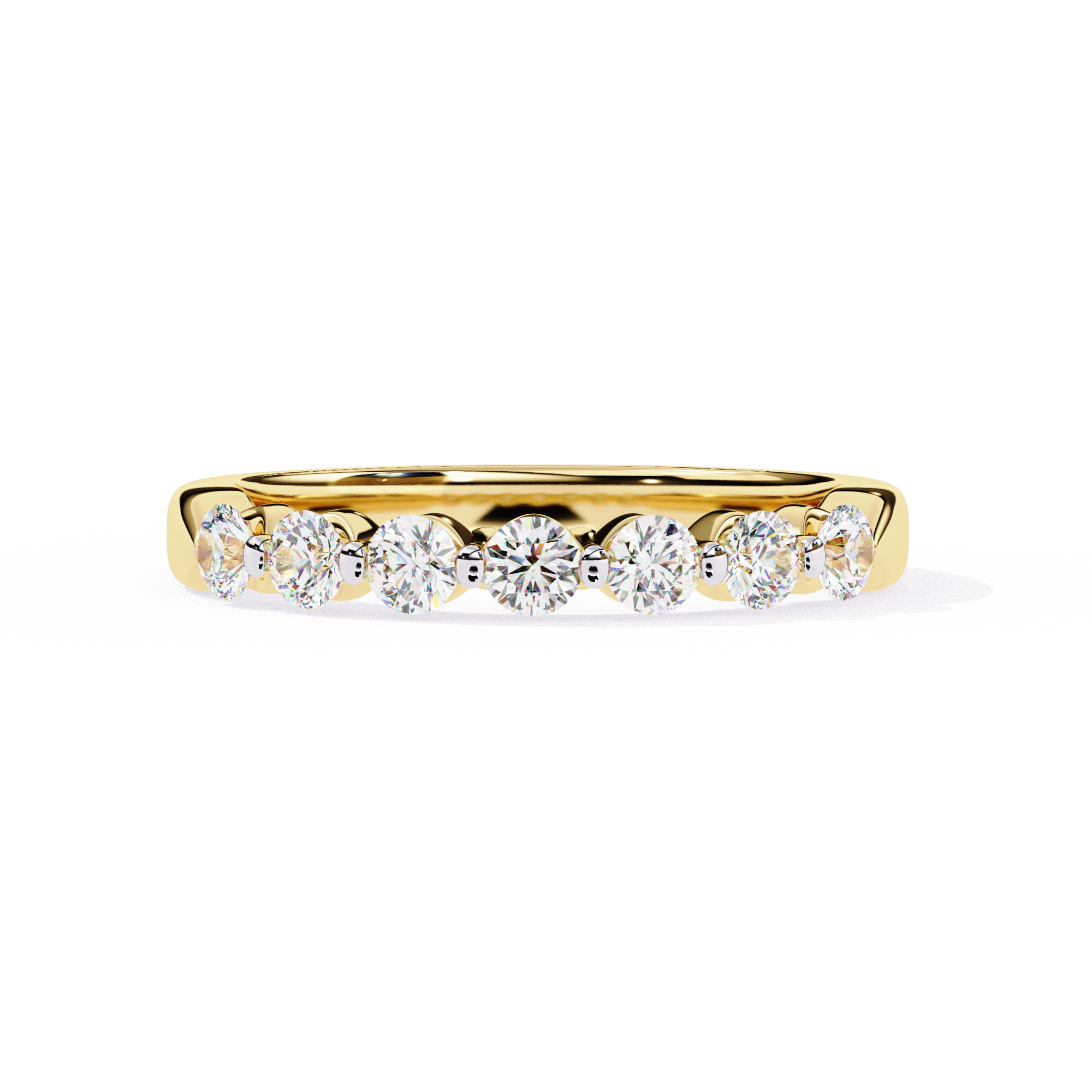 0.52 ct Harmony Circle Band 9k