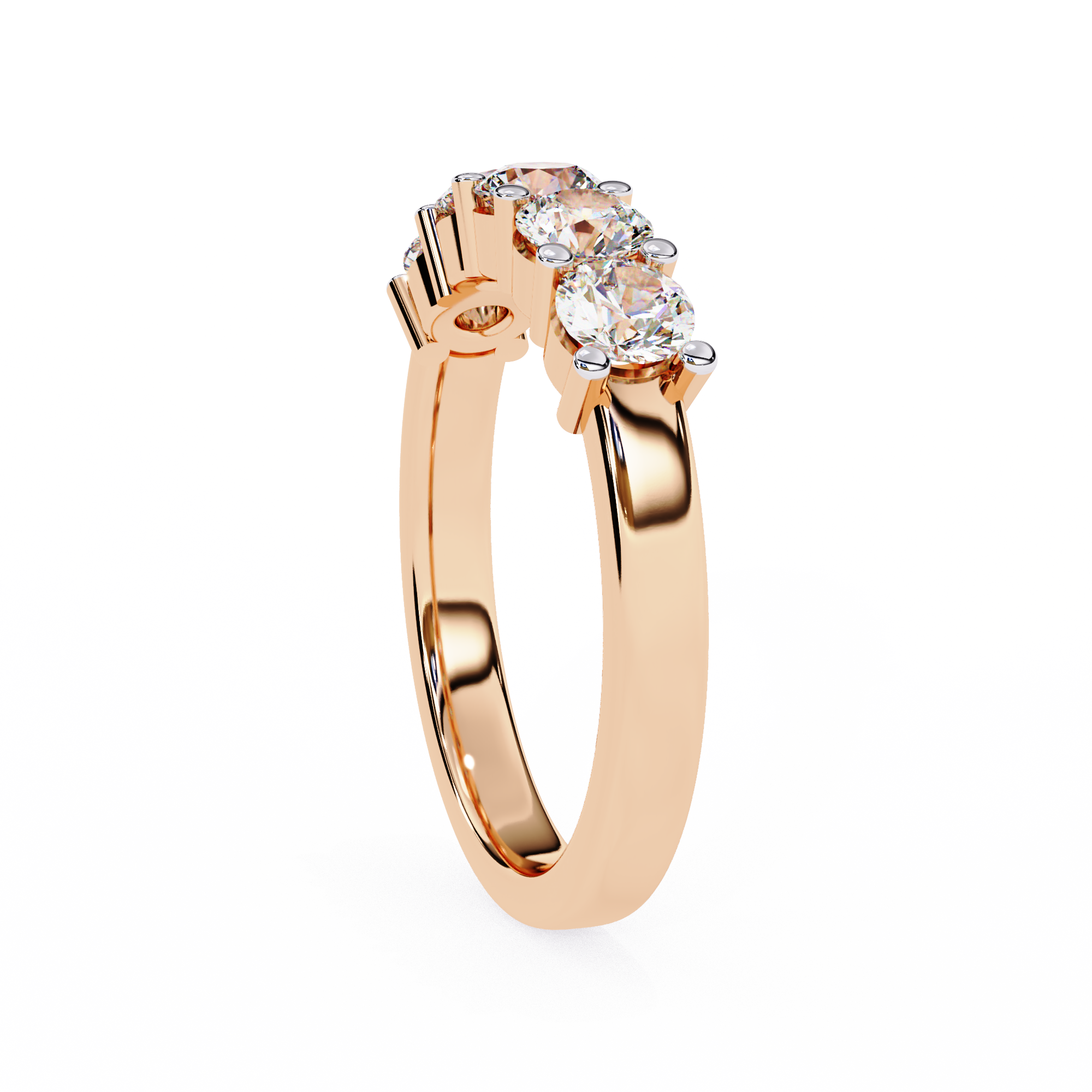 1.03 ct Lustre Infinity Band 9k