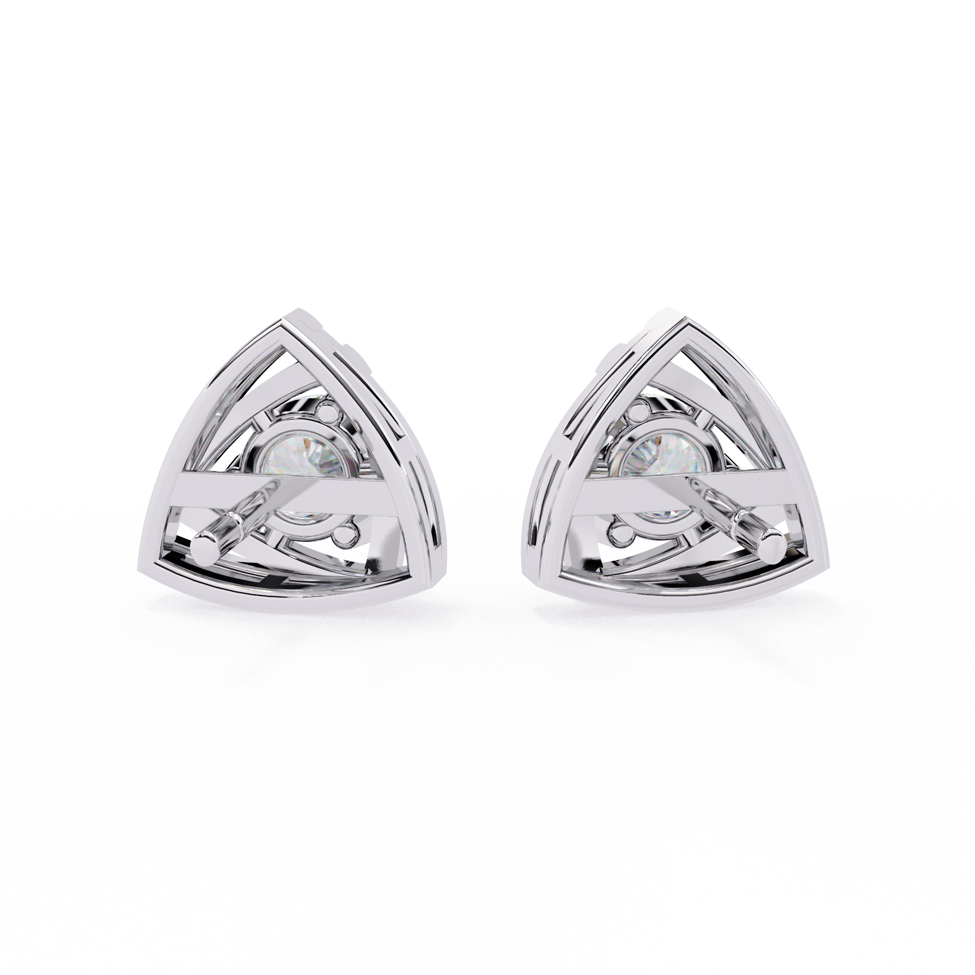 0.64 CT GOLDEN AURA EARRING 18K