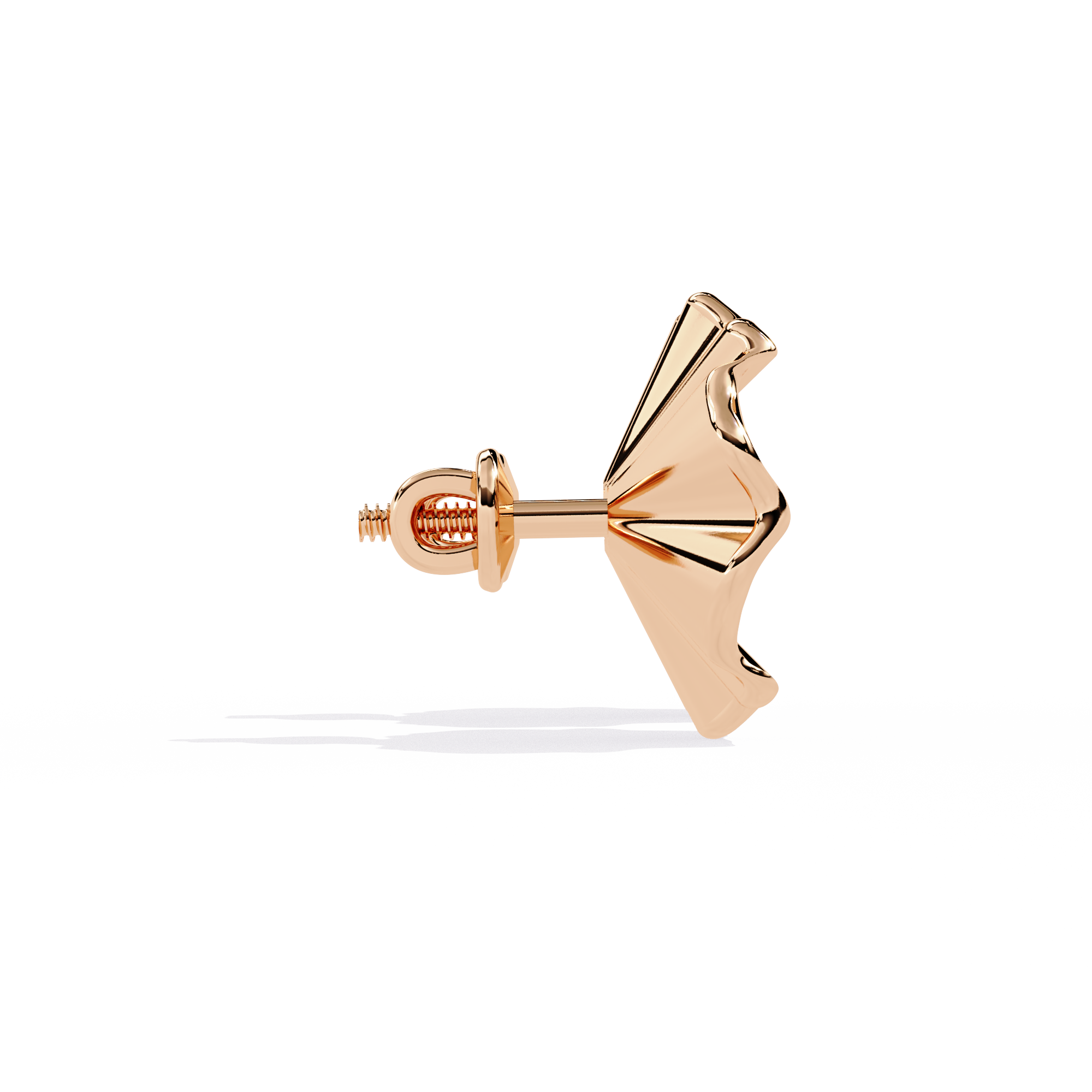 0.06 CT PETITE RAY EARRING 18K