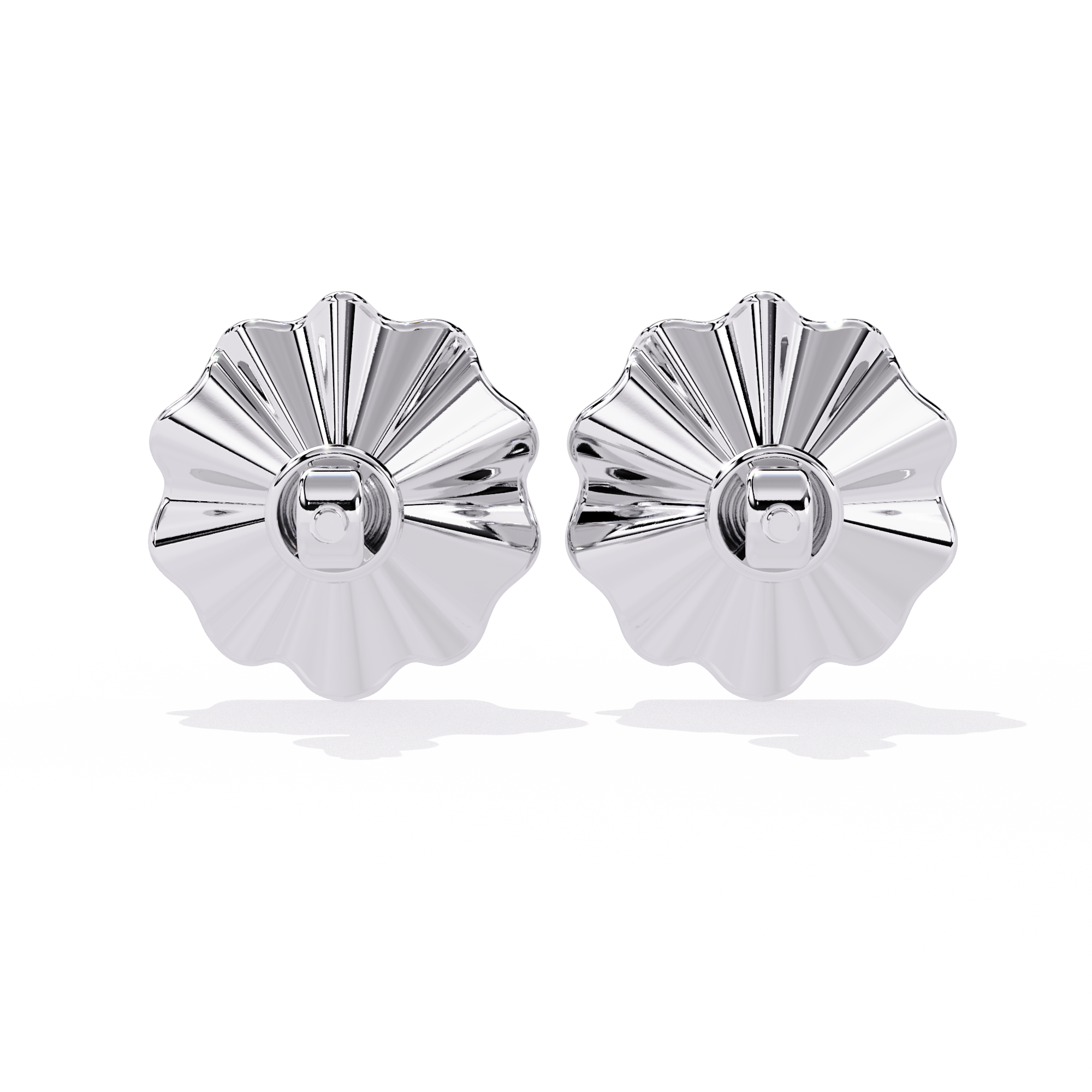 0.06 CT PETITE RAY EARRING 18K