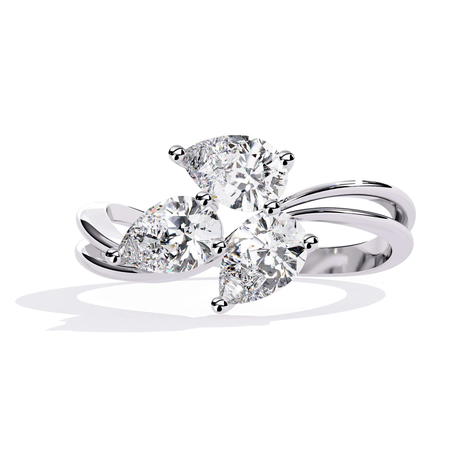 1.06 CT TRINITY BLOOM BAND