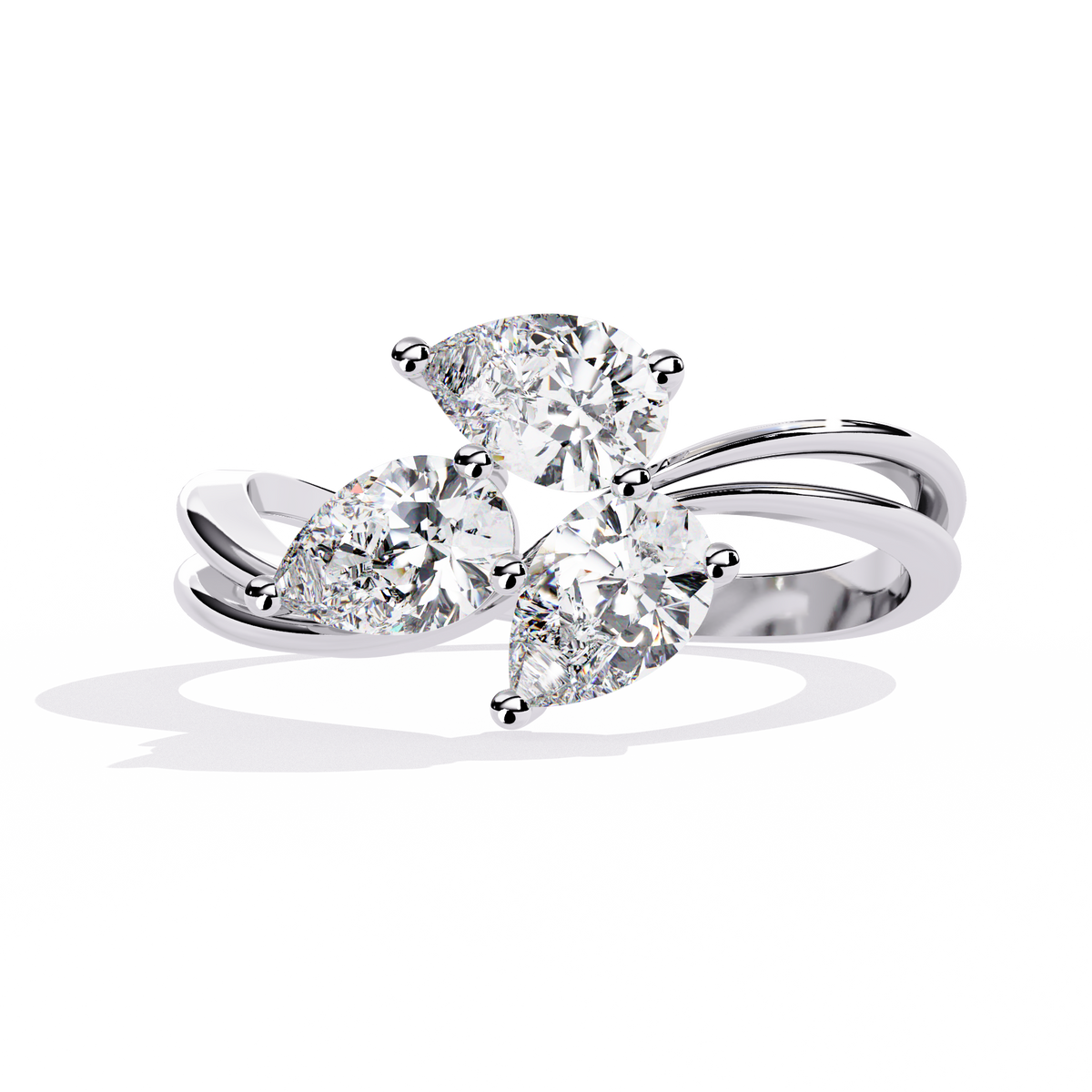 1.06 CT TRINITY BLOOM BAND