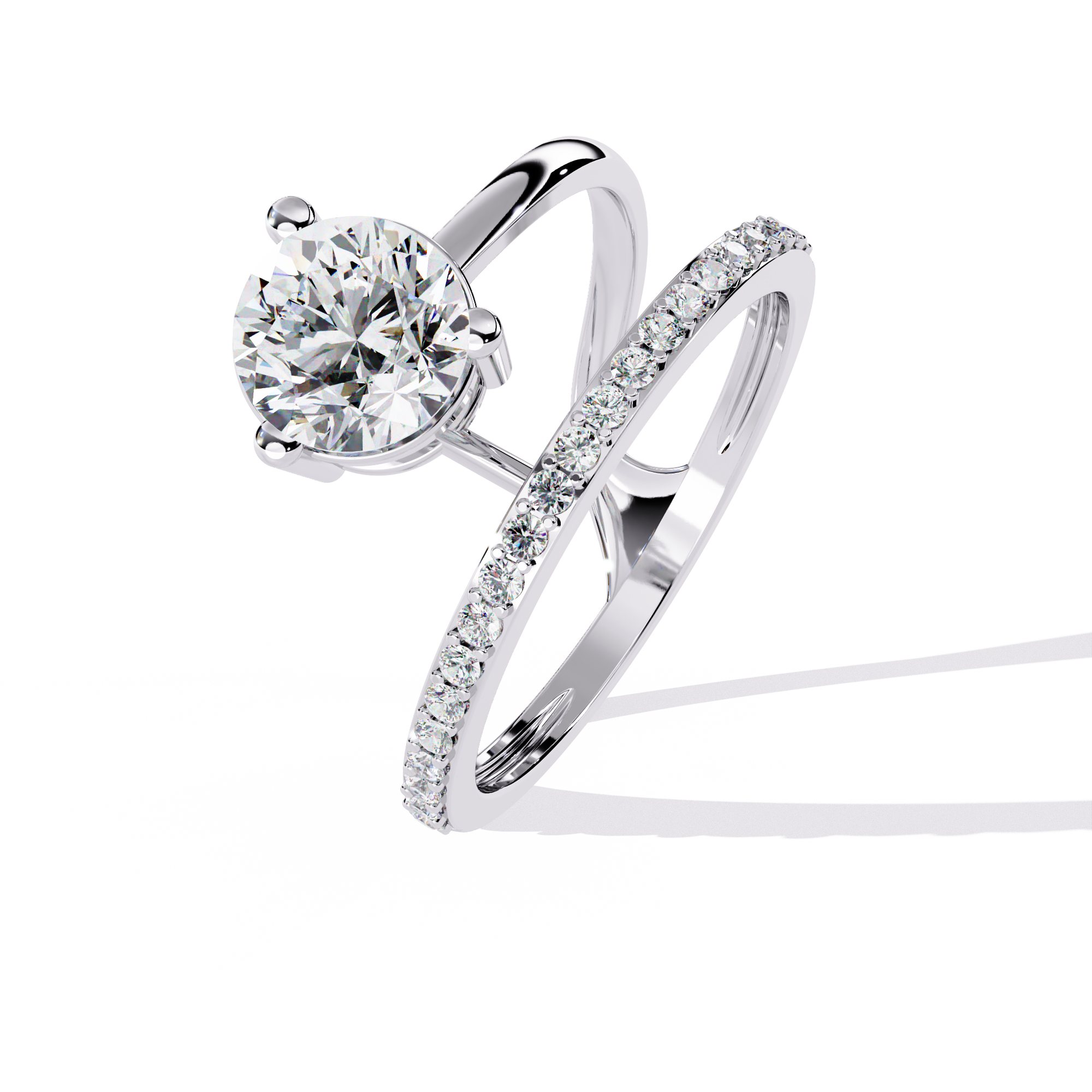1.50 CT SOLARA SWIRL BAND