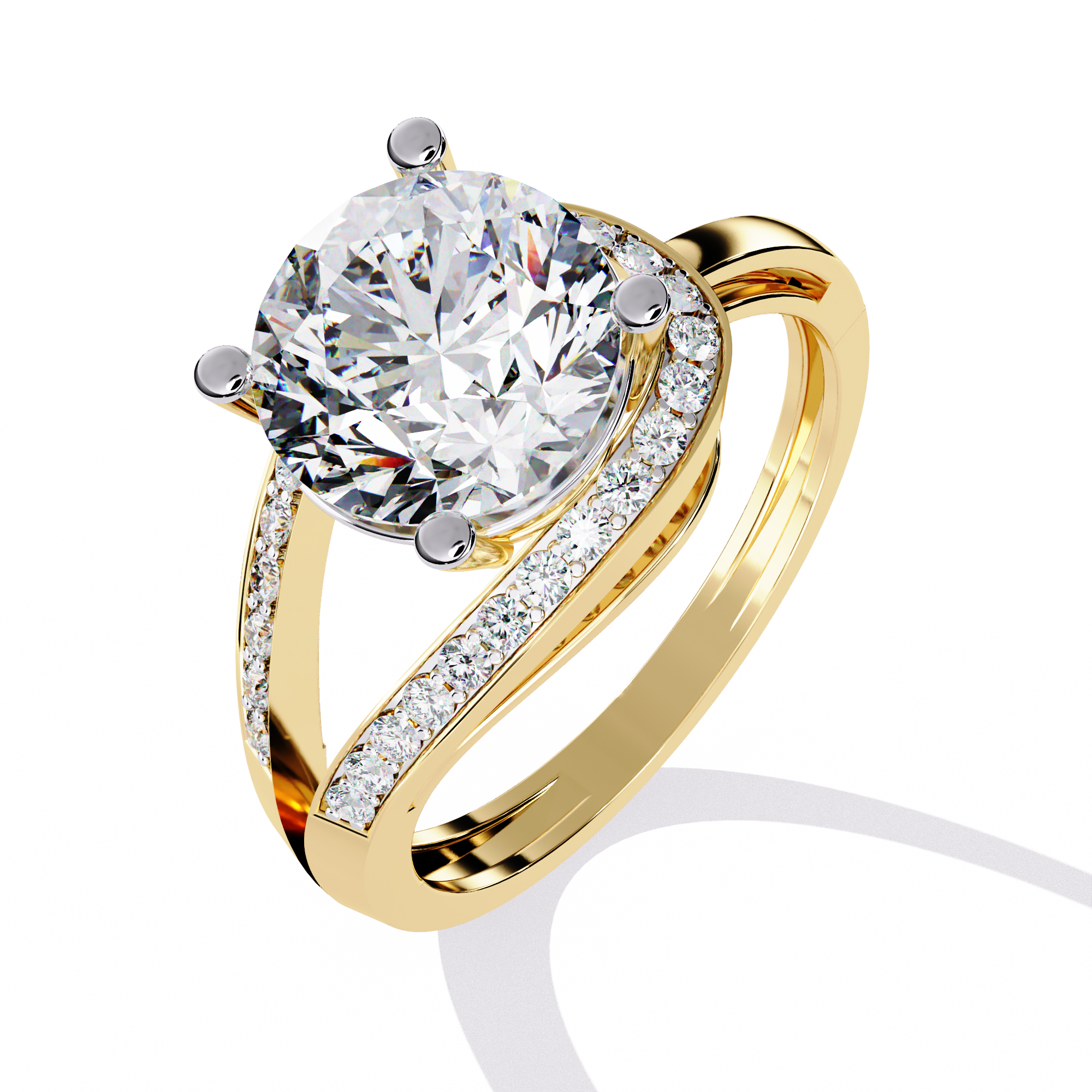 2.95 CT LUMINA SWEEP BAND