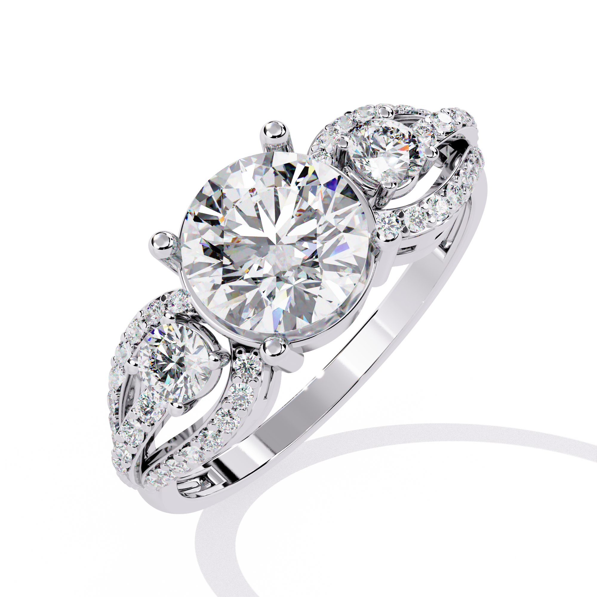 1.65 CT MARQUISE EMBRACE BAND