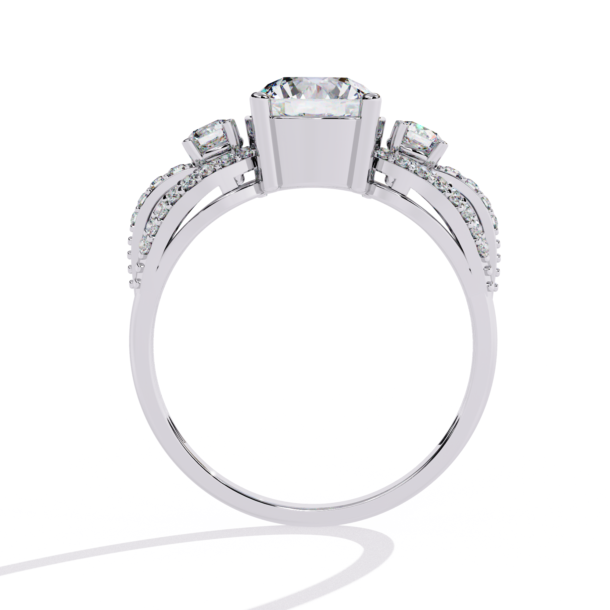 1.65 CT MARQUISE EMBRACE BAND