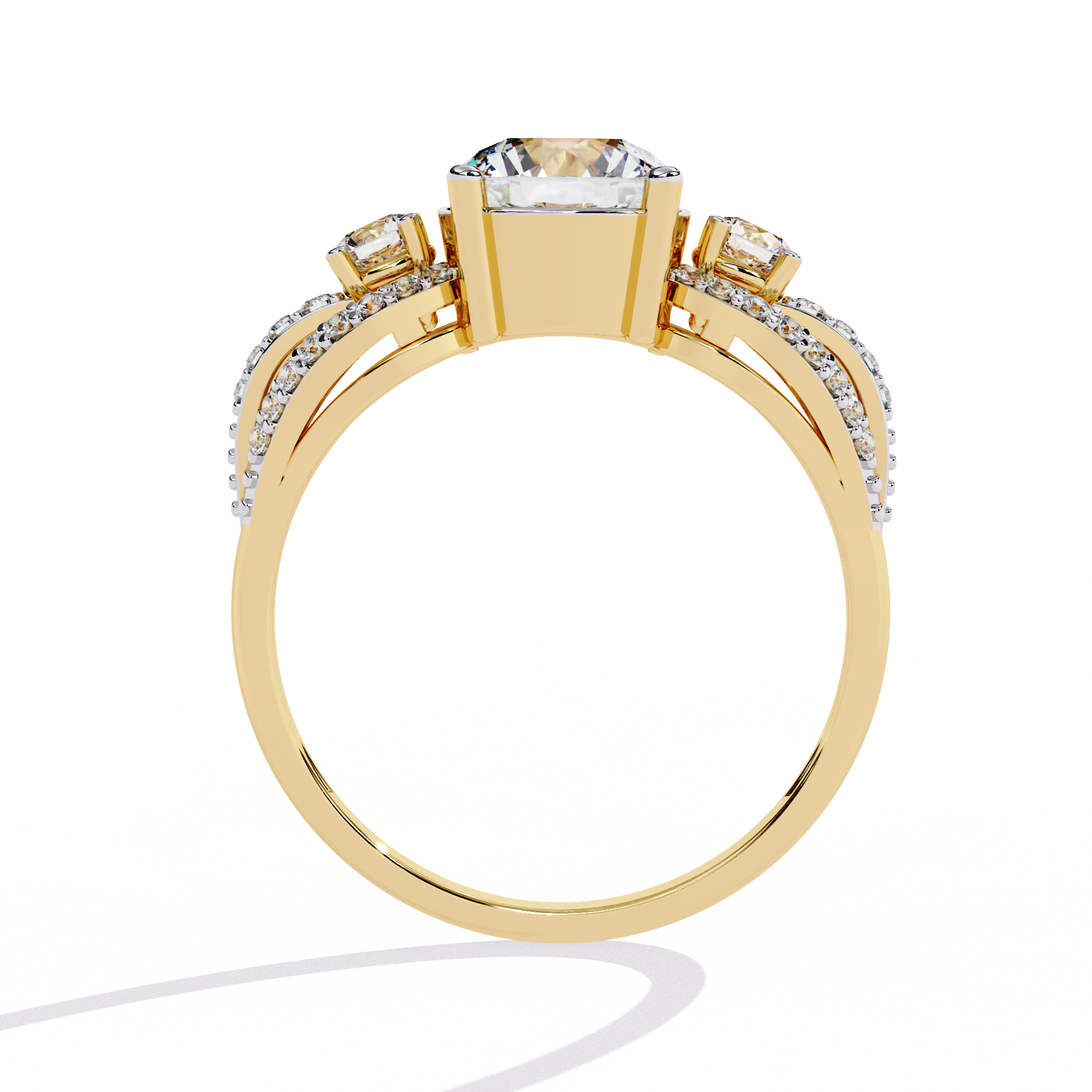 1.65 CT MARQUISE EMBRACE BAND