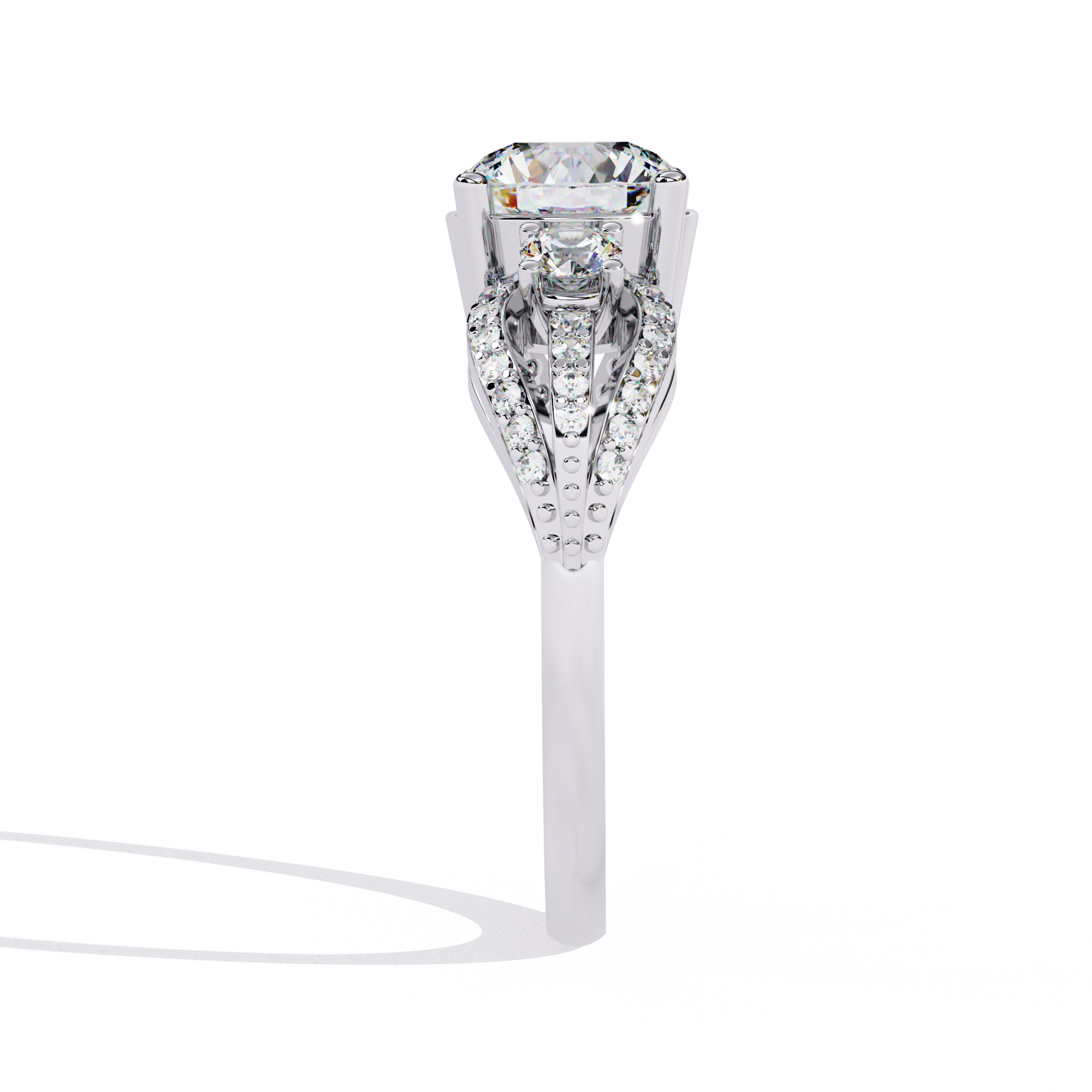 1.65 CT MARQUISE EMBRACE BAND