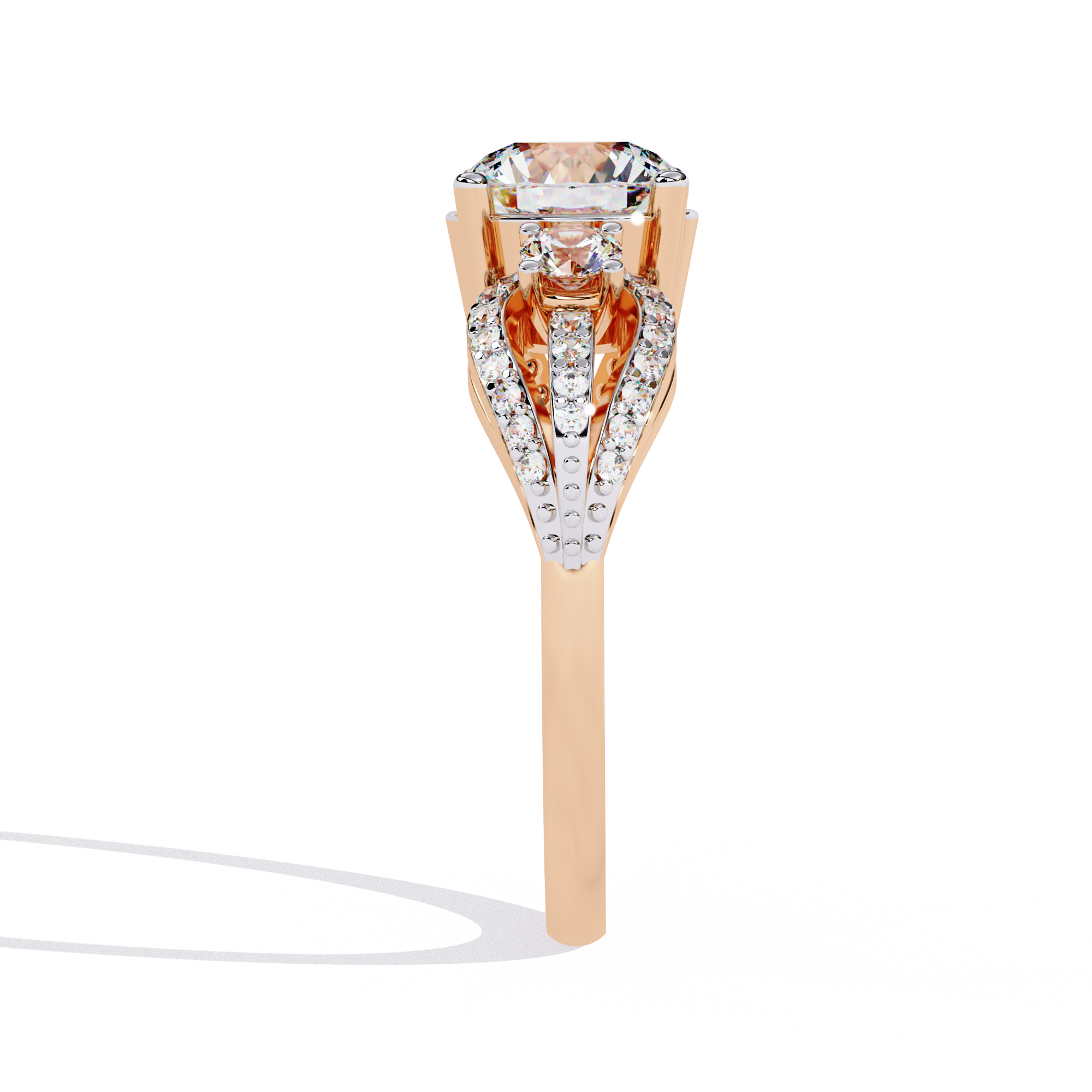1.65 CT MARQUISE EMBRACE BAND