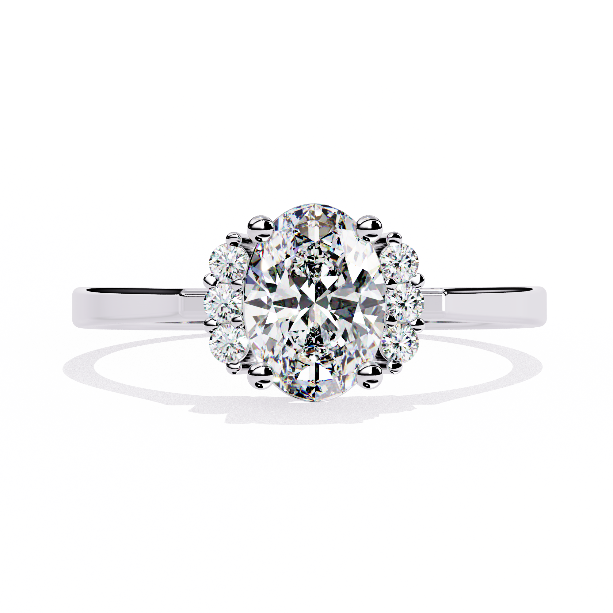 0.72 CT FLORA AURA BAND