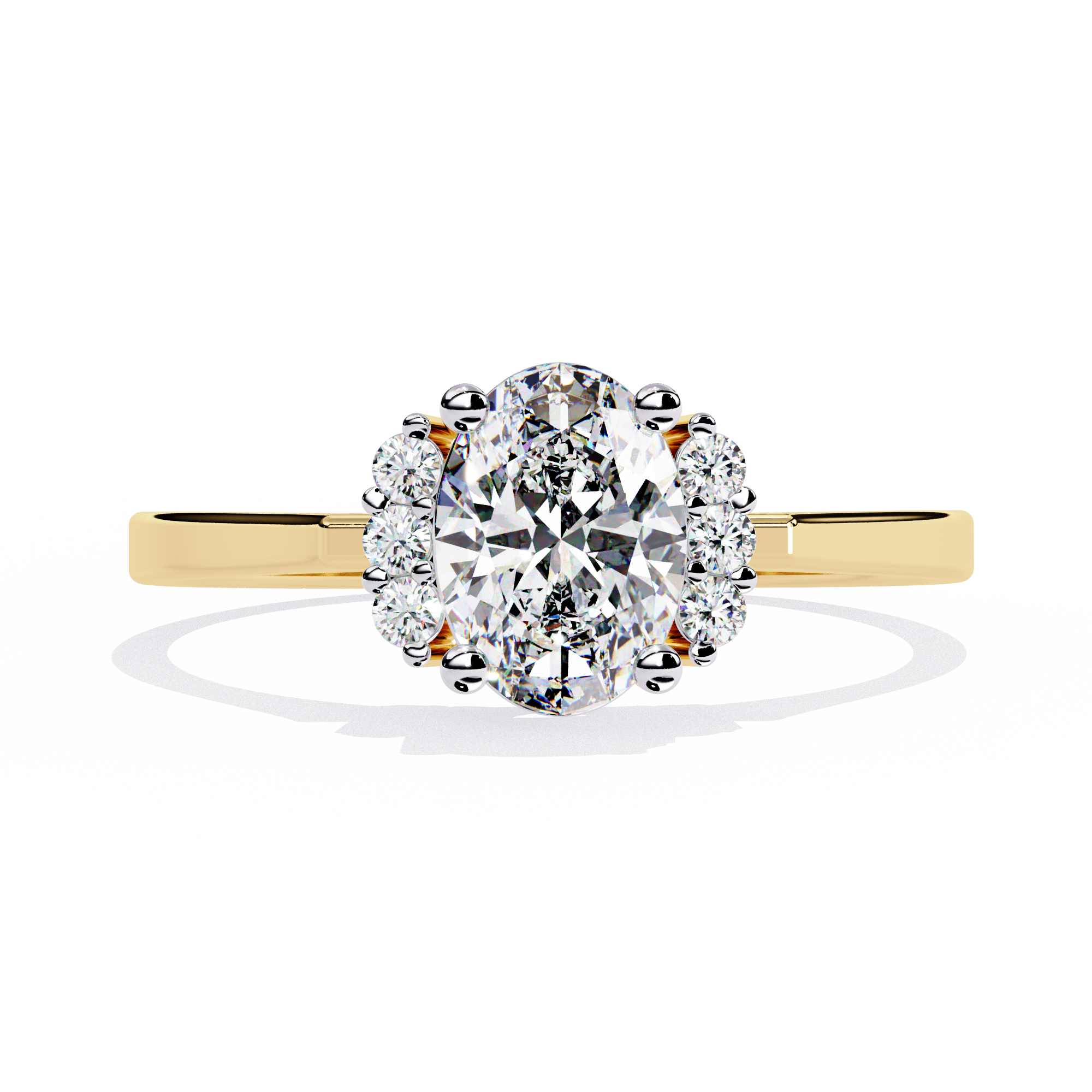 0.72 CT FLORA AURA BAND