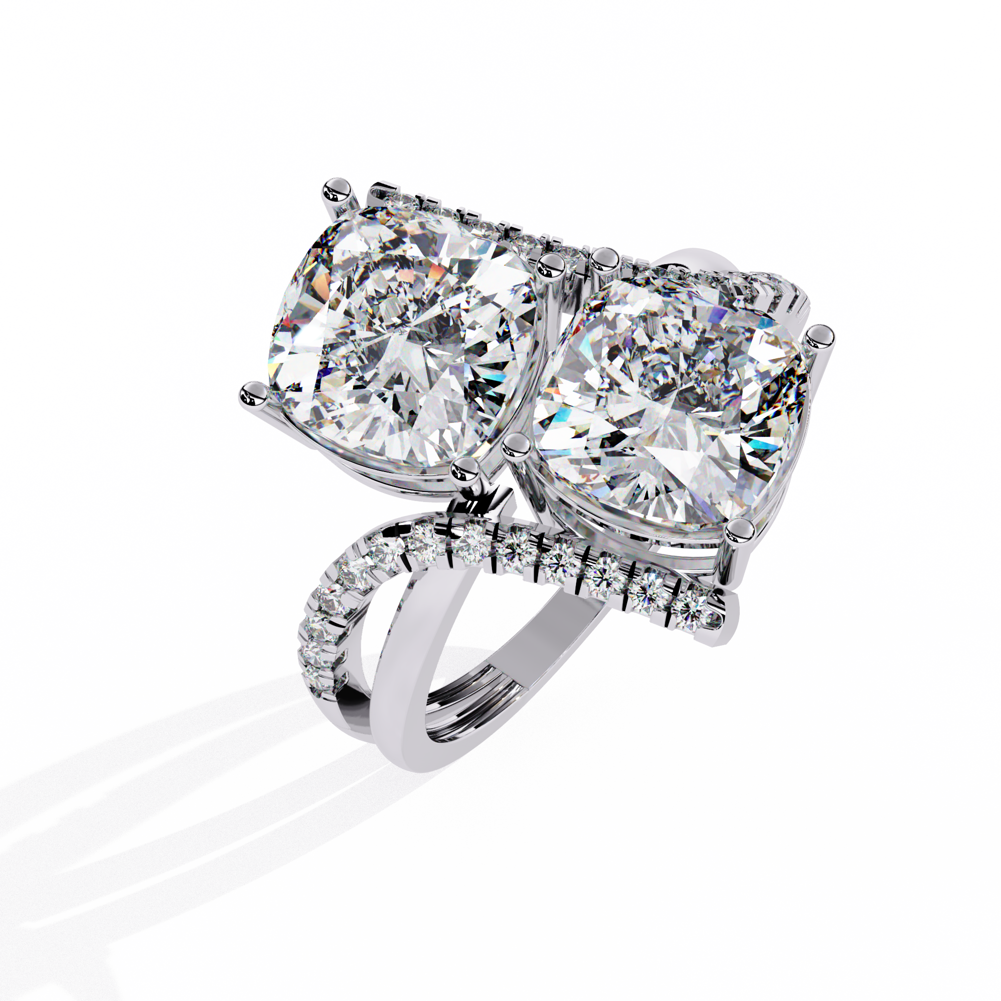 5.04 CT DUET RADIANCE BAND 18K