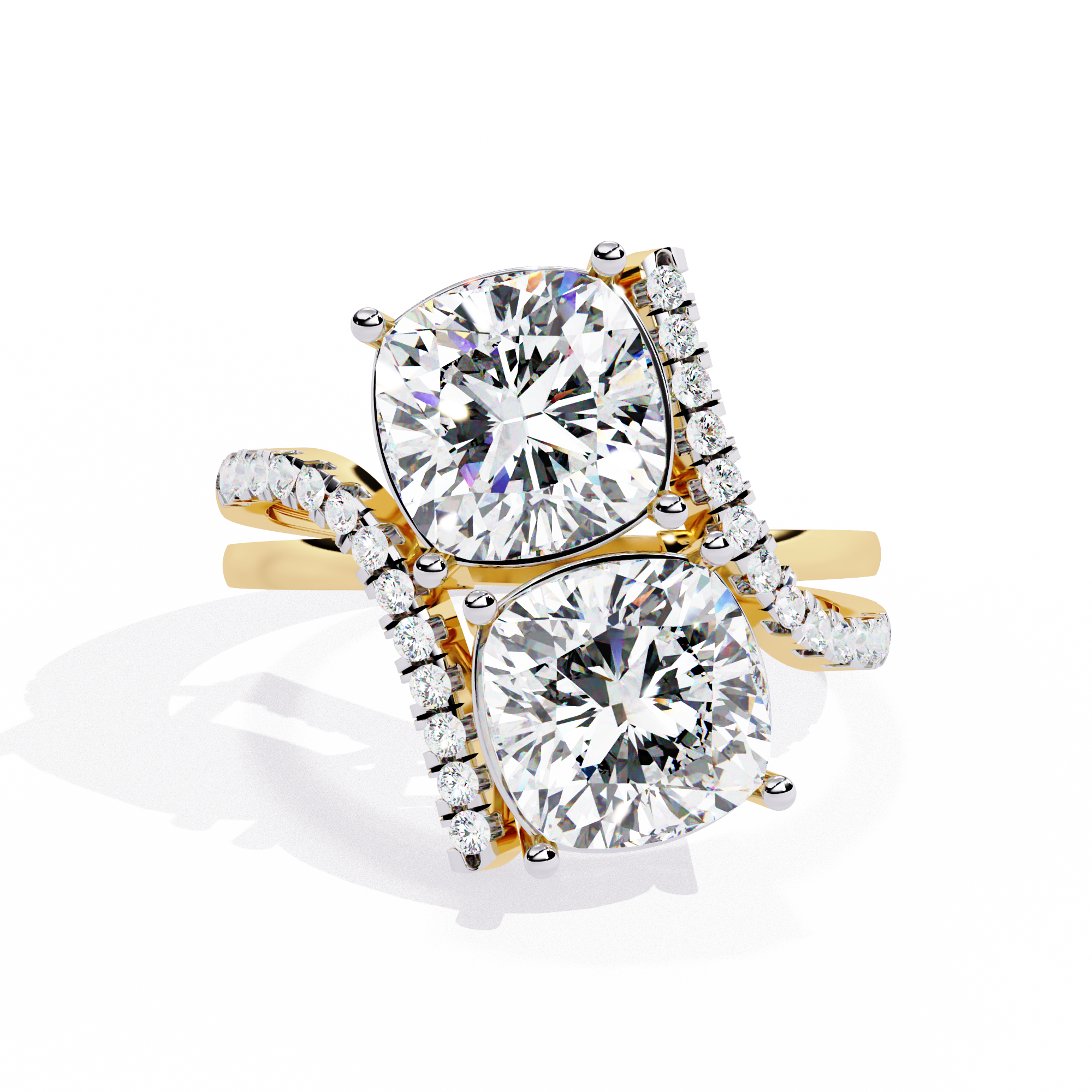 5.04 CT DUET RADIANCE BAND 18K
